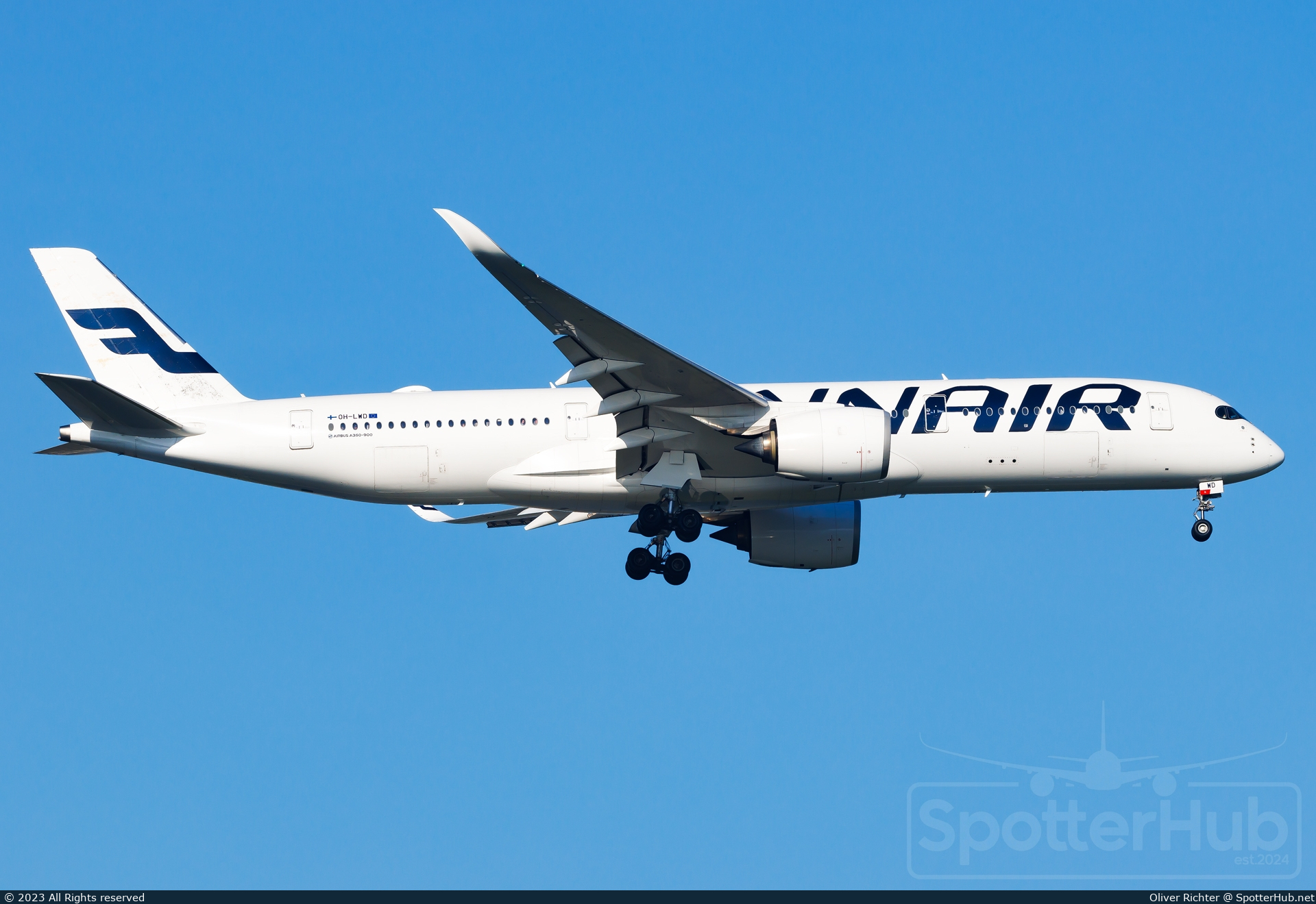 Photo of OH-LWD - Airbus A350-941 operated by Finnair
