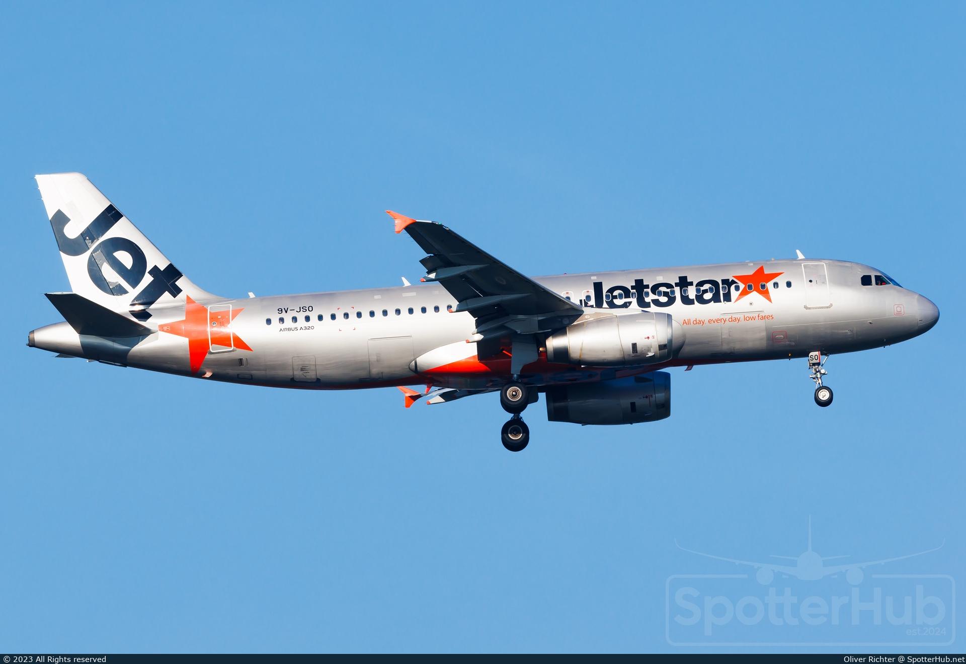 Photo of 9V-JSO - Airbus A320-232 operated by Jetstar Asia
