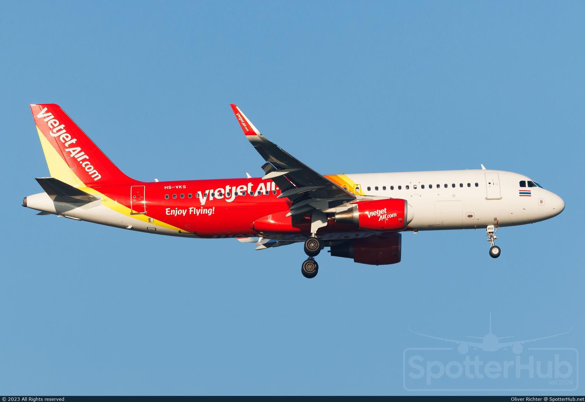 Photo of HS-VKS - Airbus A320-214 operated by Thai VietJet Air