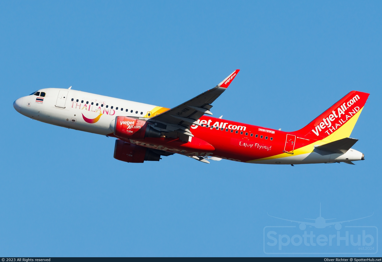 Photo of HS-VKB - Airbus A320-214 operated by Thai VietJet Air