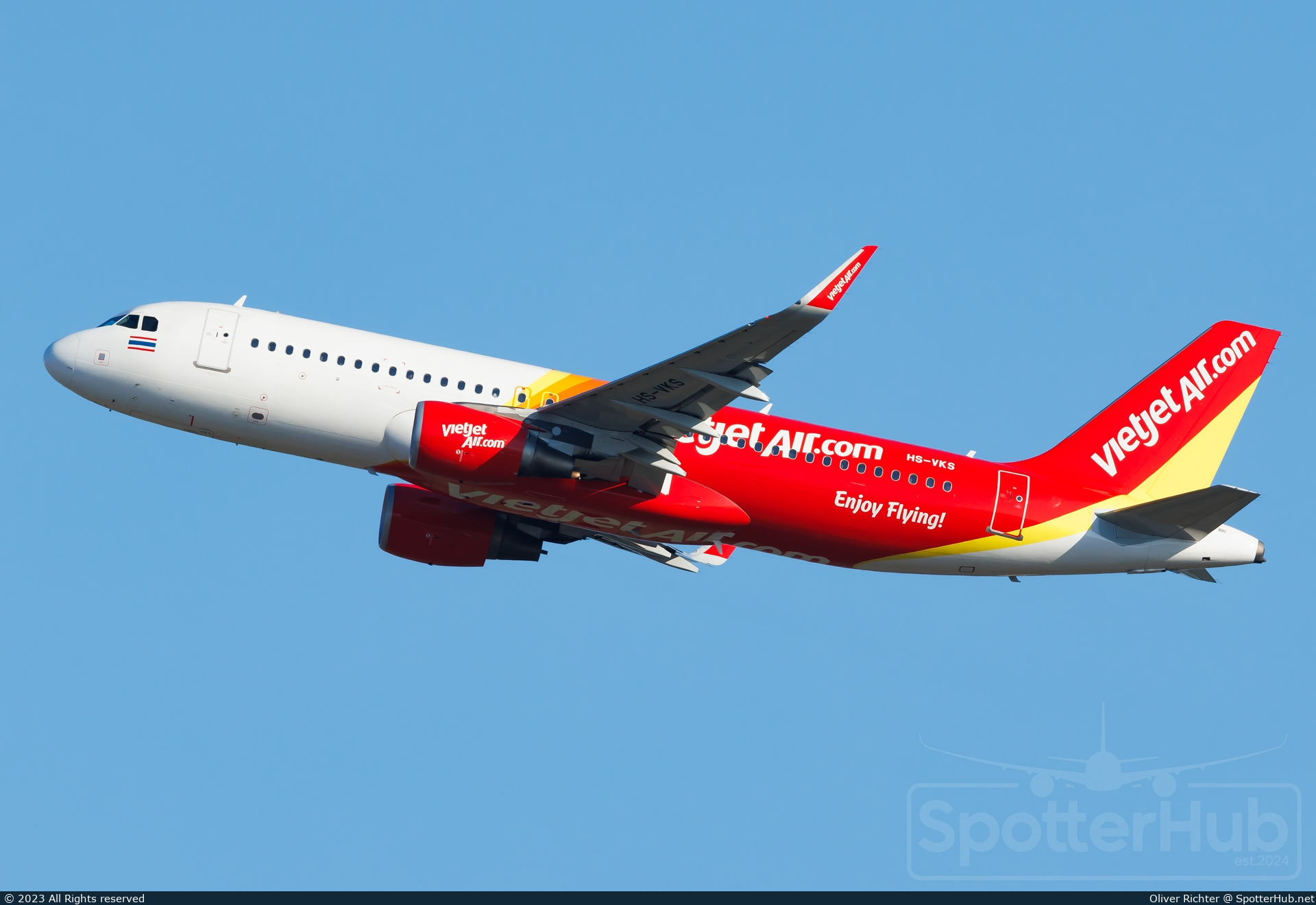 Photo of HS-VKS - Airbus A320-214 operated by Thai VietJet Air