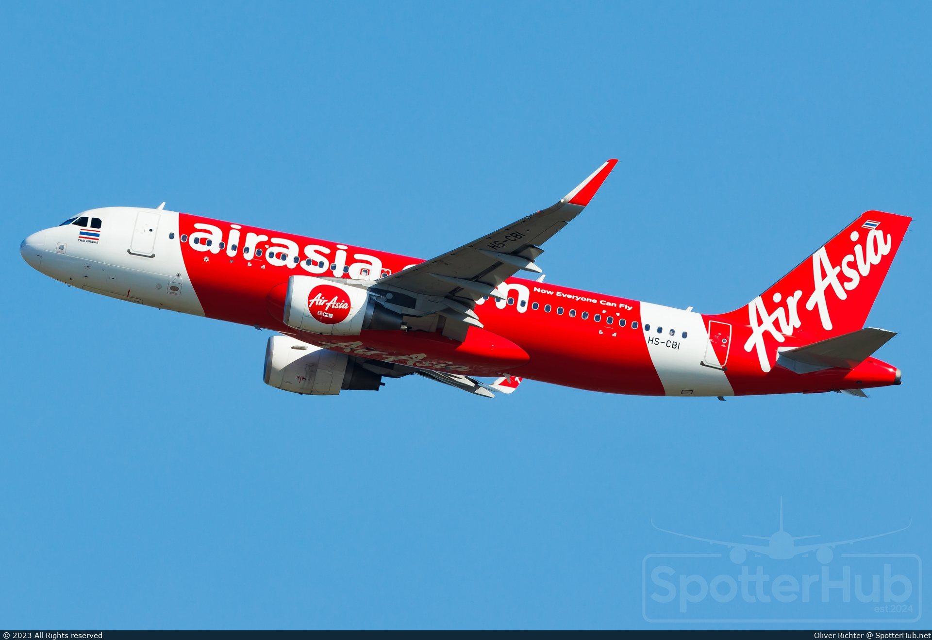 Photo of HS-CBI - Airbus A320-216 operated by Thai AirAsia