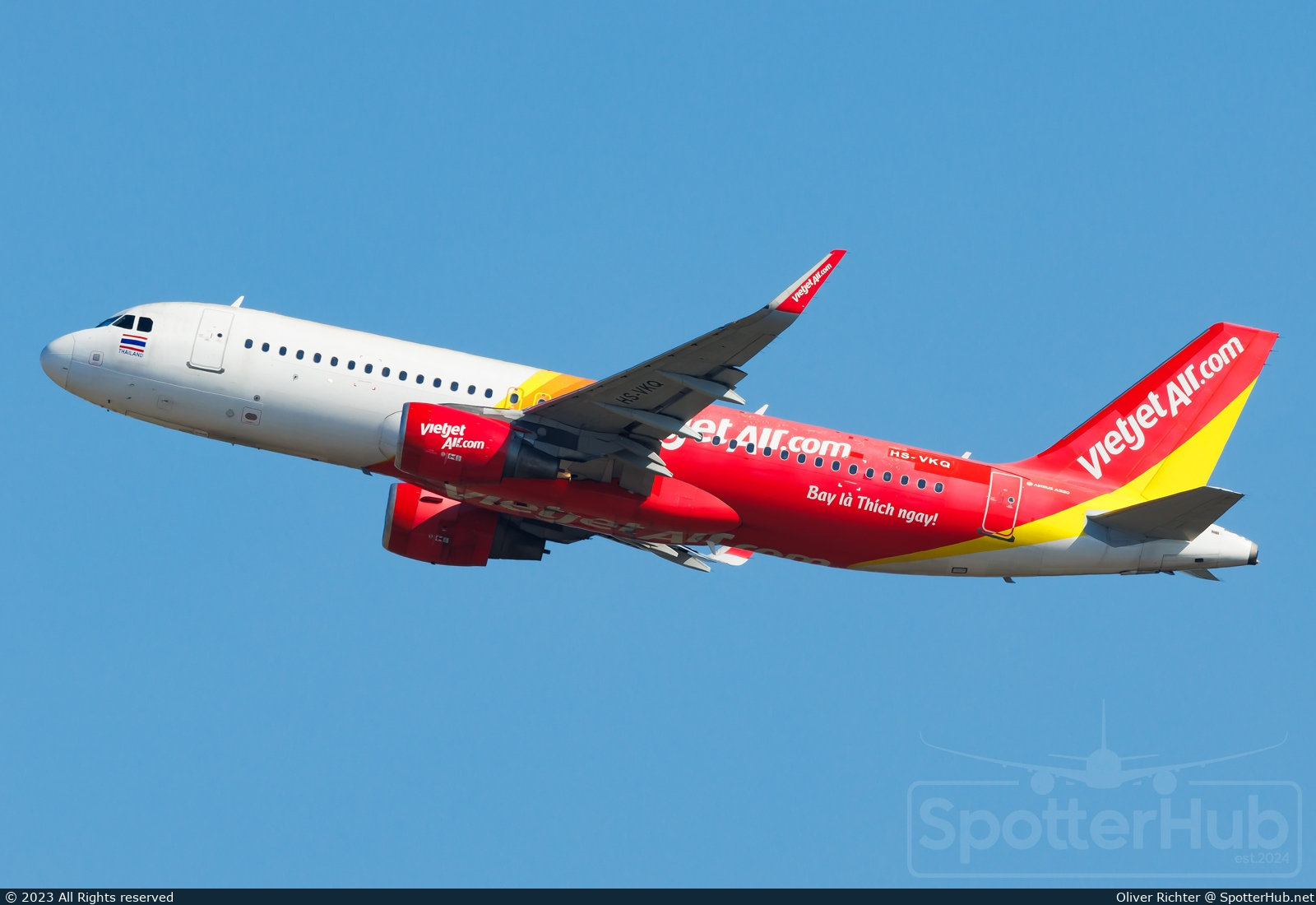 Photo of HS-VKQ - Airbus A320-214 operated by Thai VietJet Air