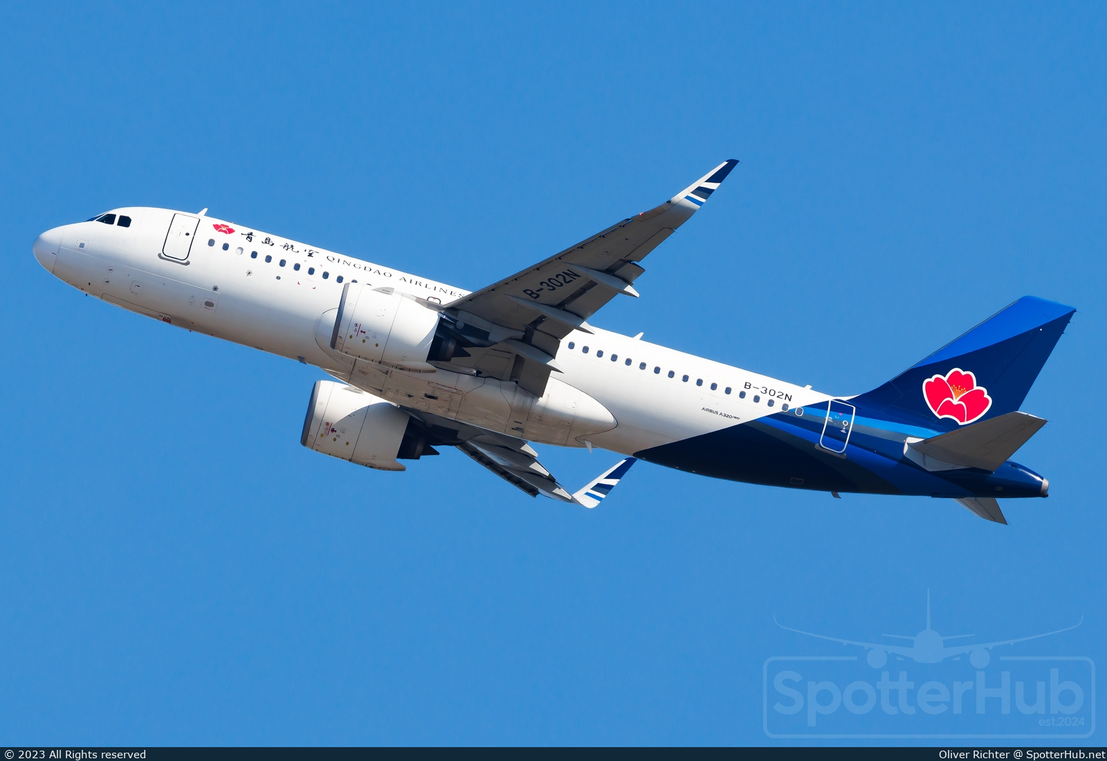 Photo of B-302N - Airbus A320-271N operated by Qingdao Airlines