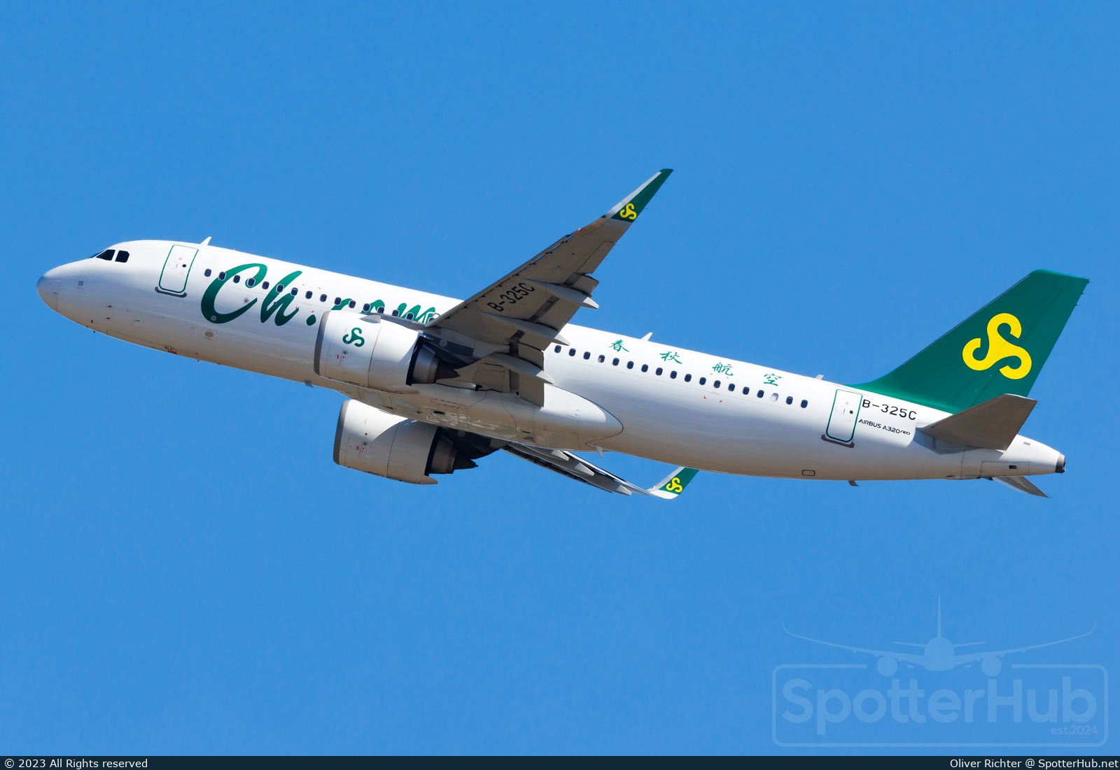 Photo of B-325C - Airbus A320-251N operated by Spring Airlines