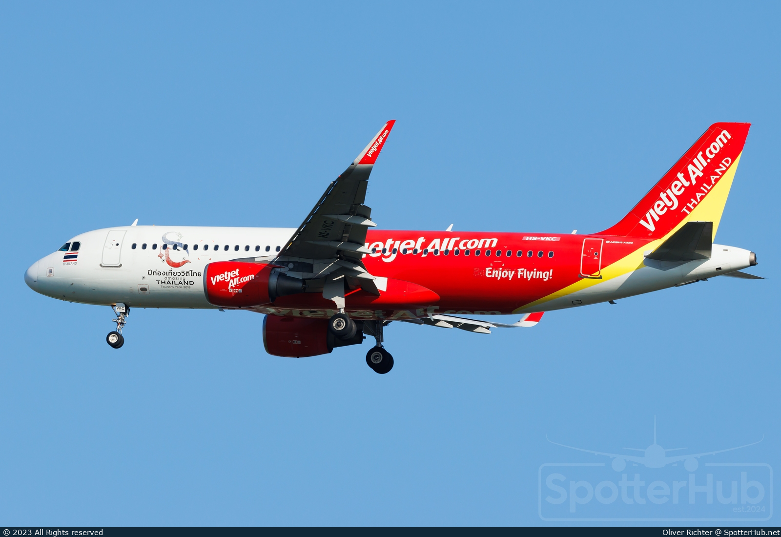 Photo of HS-VKC - Airbus A320-214 operated by Thai VietJet Air