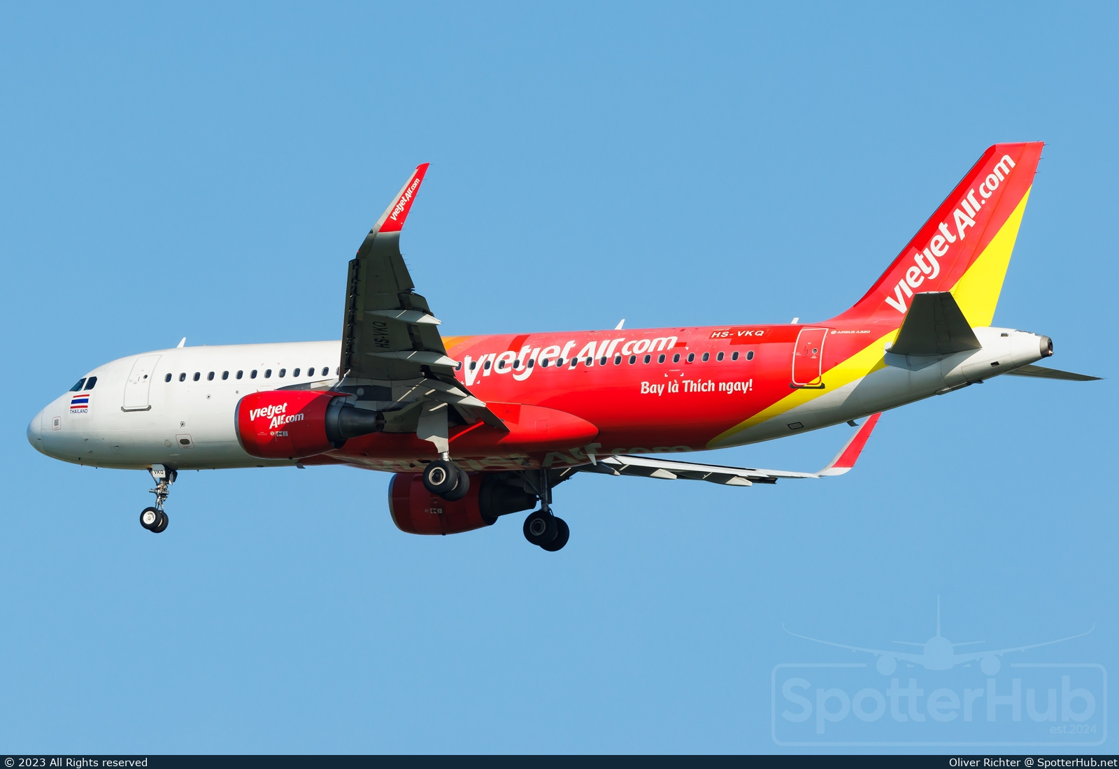 Photo of HS-VKQ - Airbus A320-214 operated by Thai VietJet Air