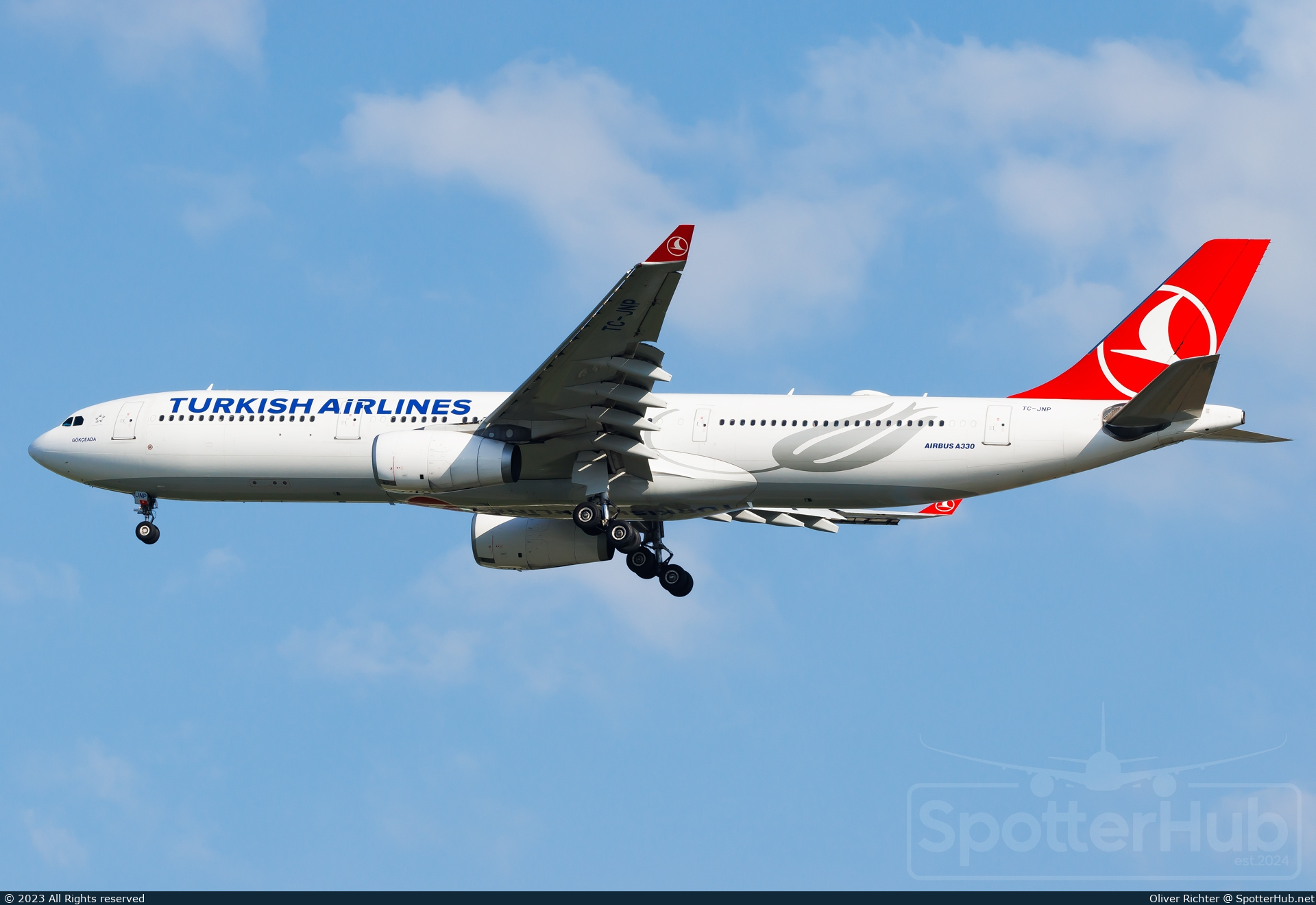Photo of TC-JNP - Airbus A330-343 operated by Turkish Airlines