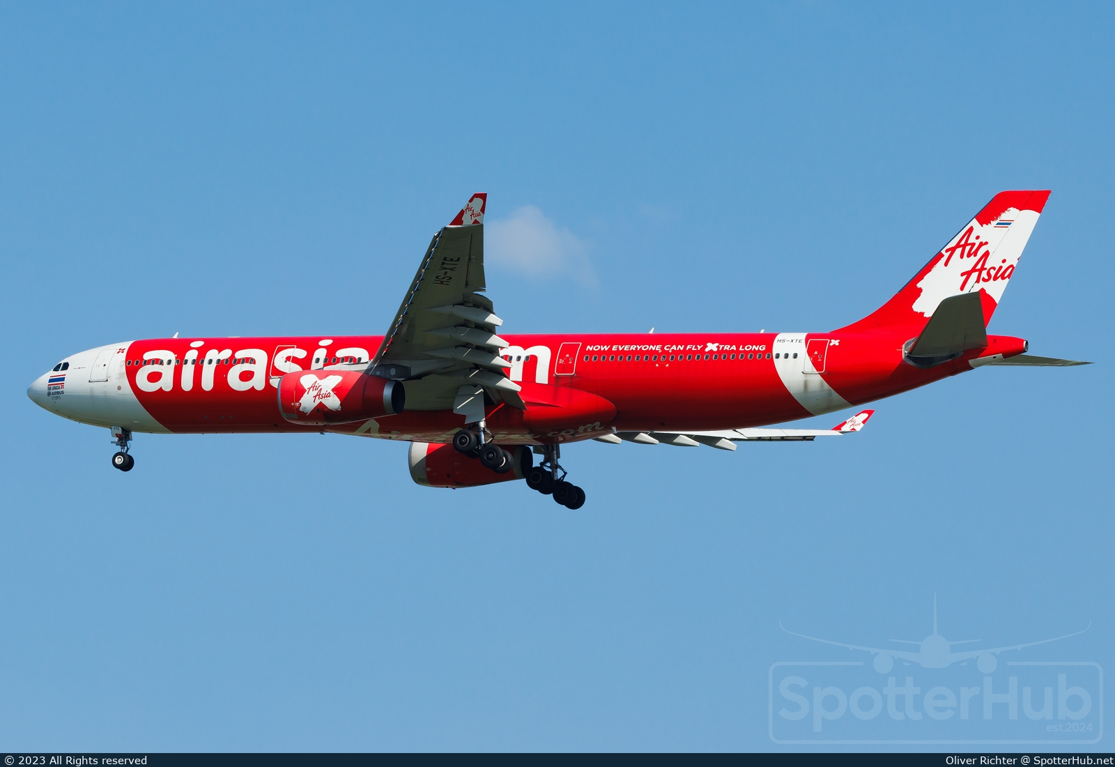 Photo of HS-XTE - Airbus A330-343 operated by Thai AirAsia X