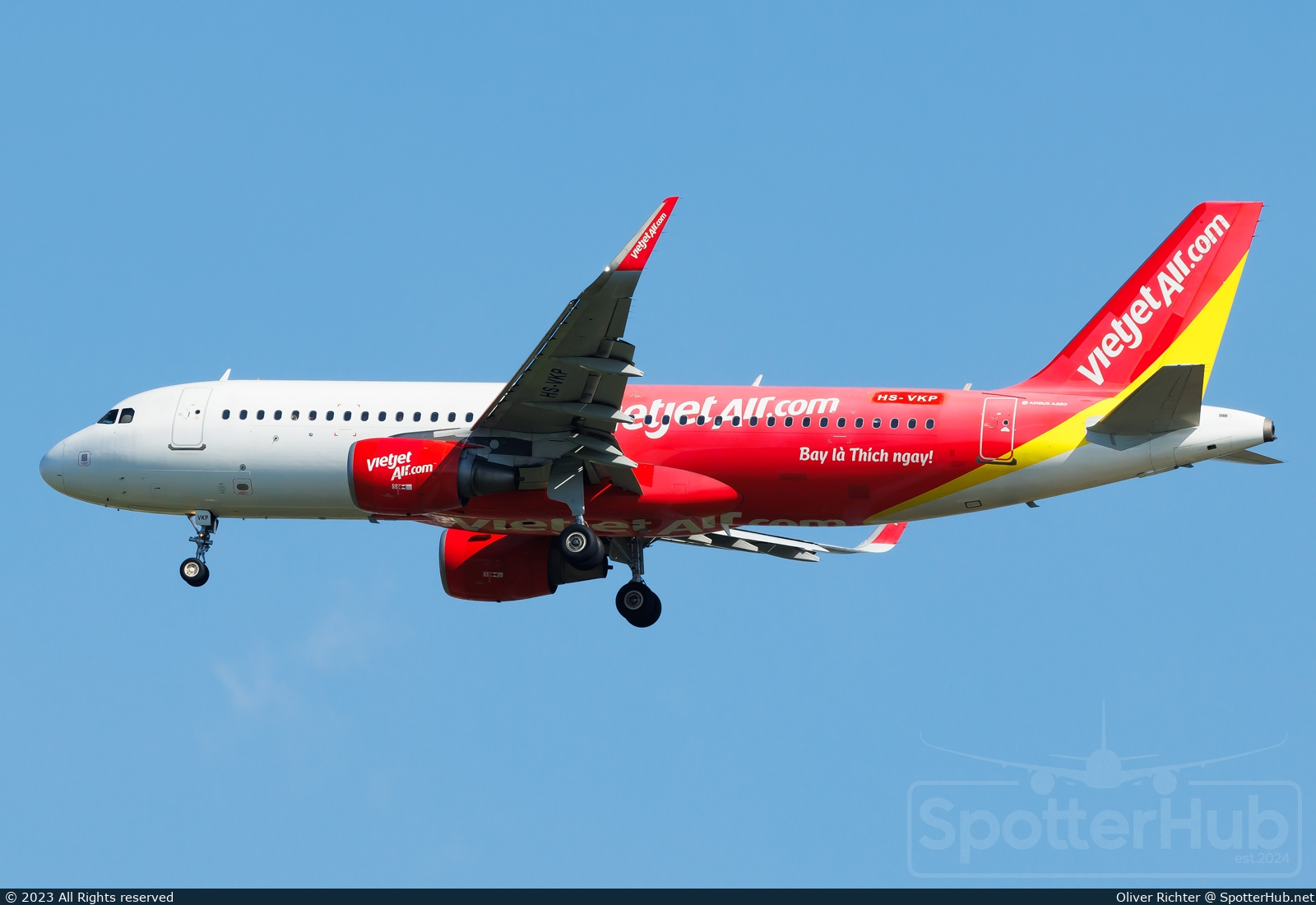 Photo of HS-VKP - Airbus A320-214 operated by Thai VietJet Air