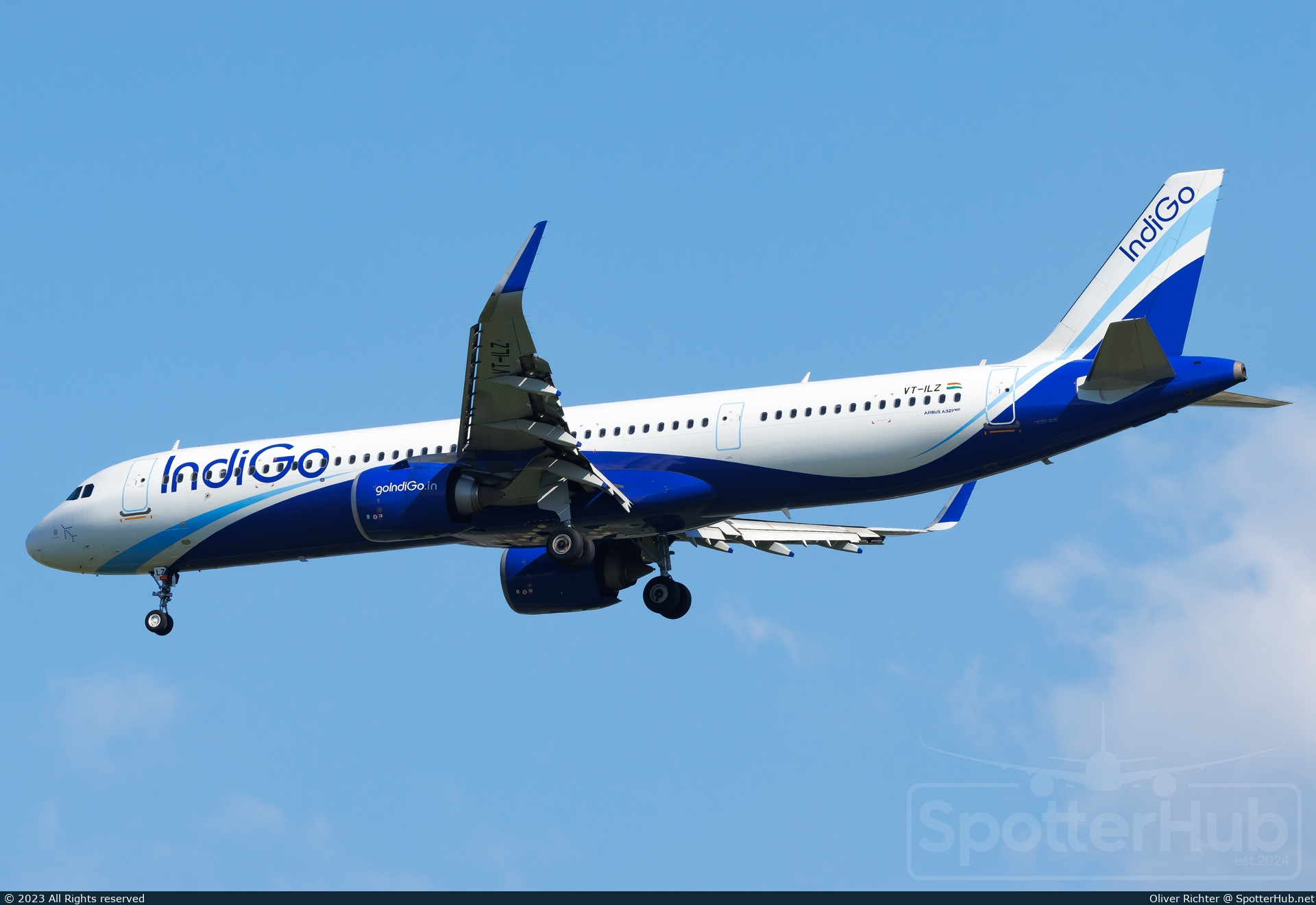 Photo of VT-ILZ - Airbus A321-251NX operated by IndiGo