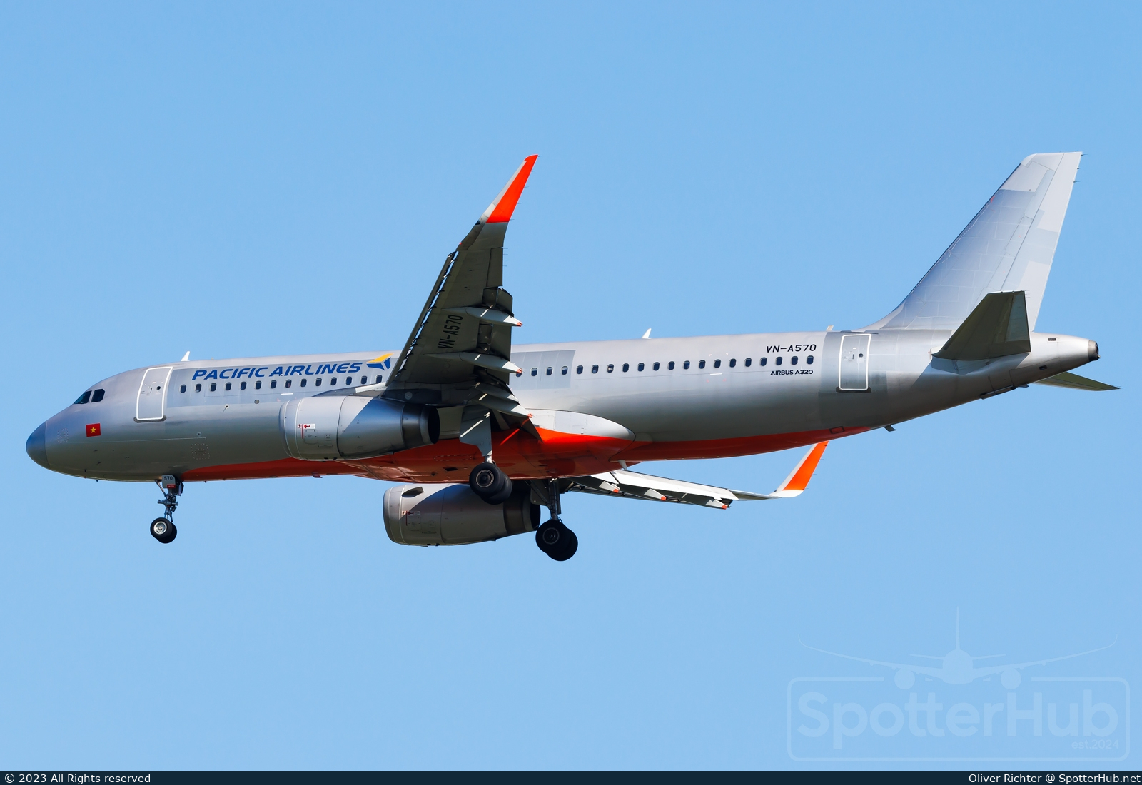 Photo of VN-A570 - Airbus A320-232 operated by Pacific Airlines