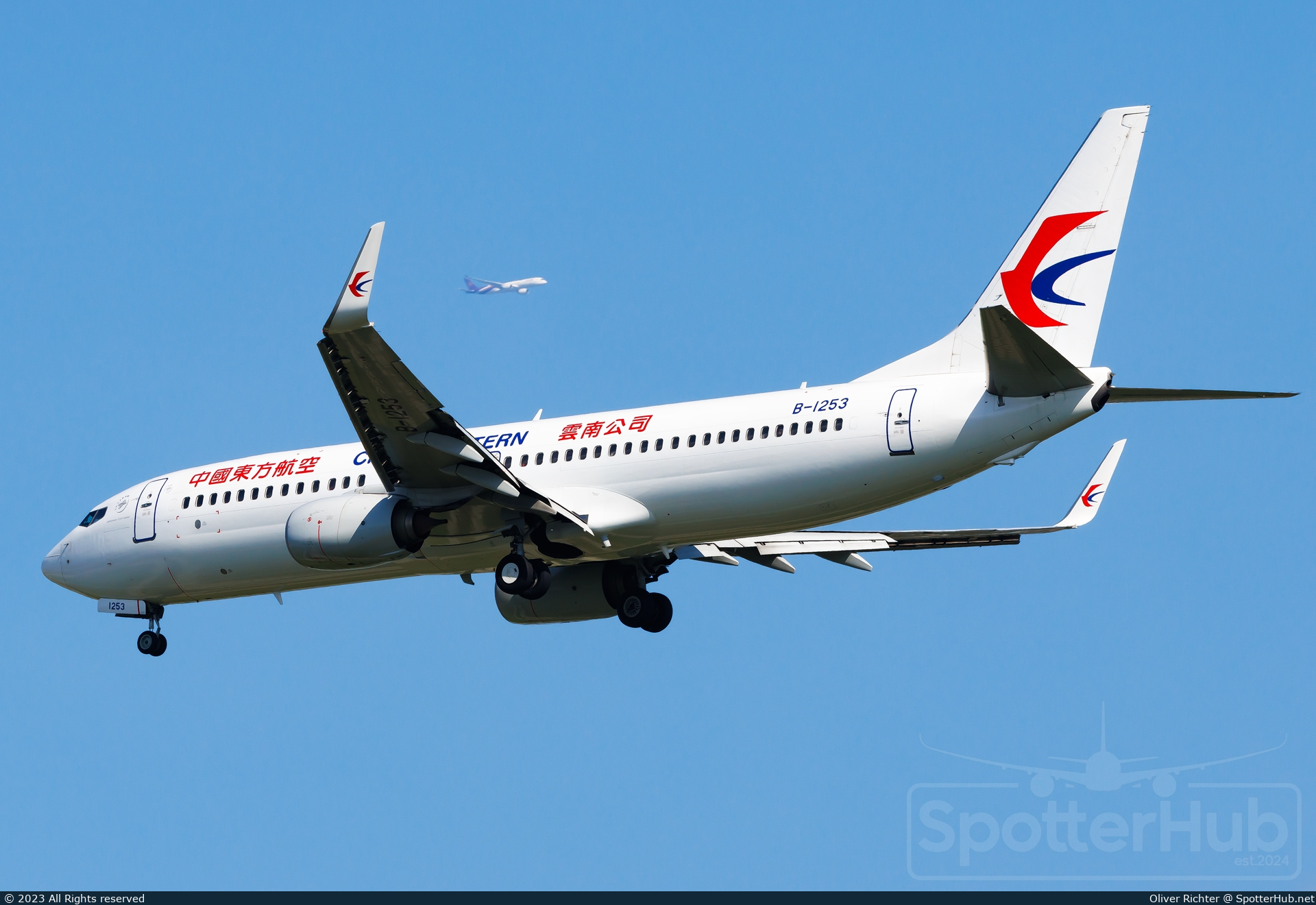 Photo of B-1253 - Boeing 737-89P operated by China Eastern Airlines