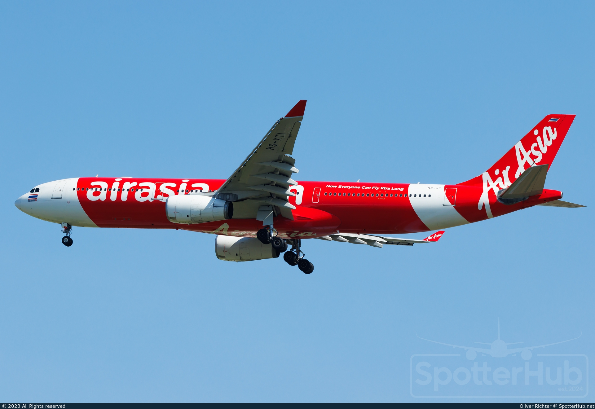 Photo of HS-XTI - Airbus A330-343 operated by Thai AirAsia X