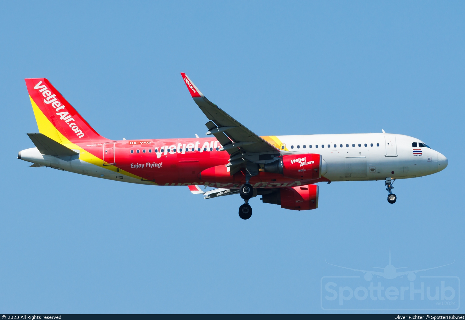 Photo of HS-VKQ - Airbus A320-214 operated by Thai VietJet Air