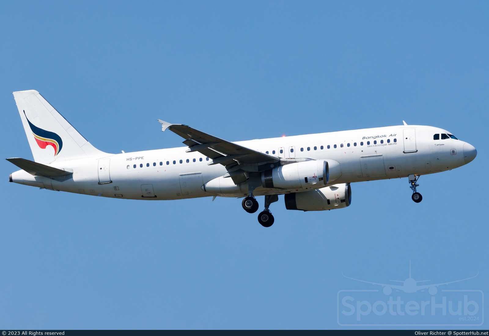 Photo of HS-PPE - Airbus A320-232 operated by Bangkok Airways