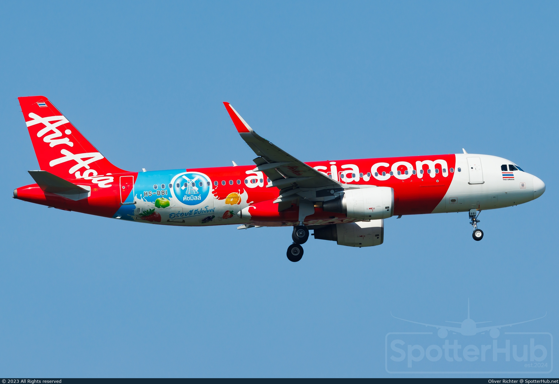 Photo of HS-BBI - Airbus A320-216 operated by Thai AirAsia