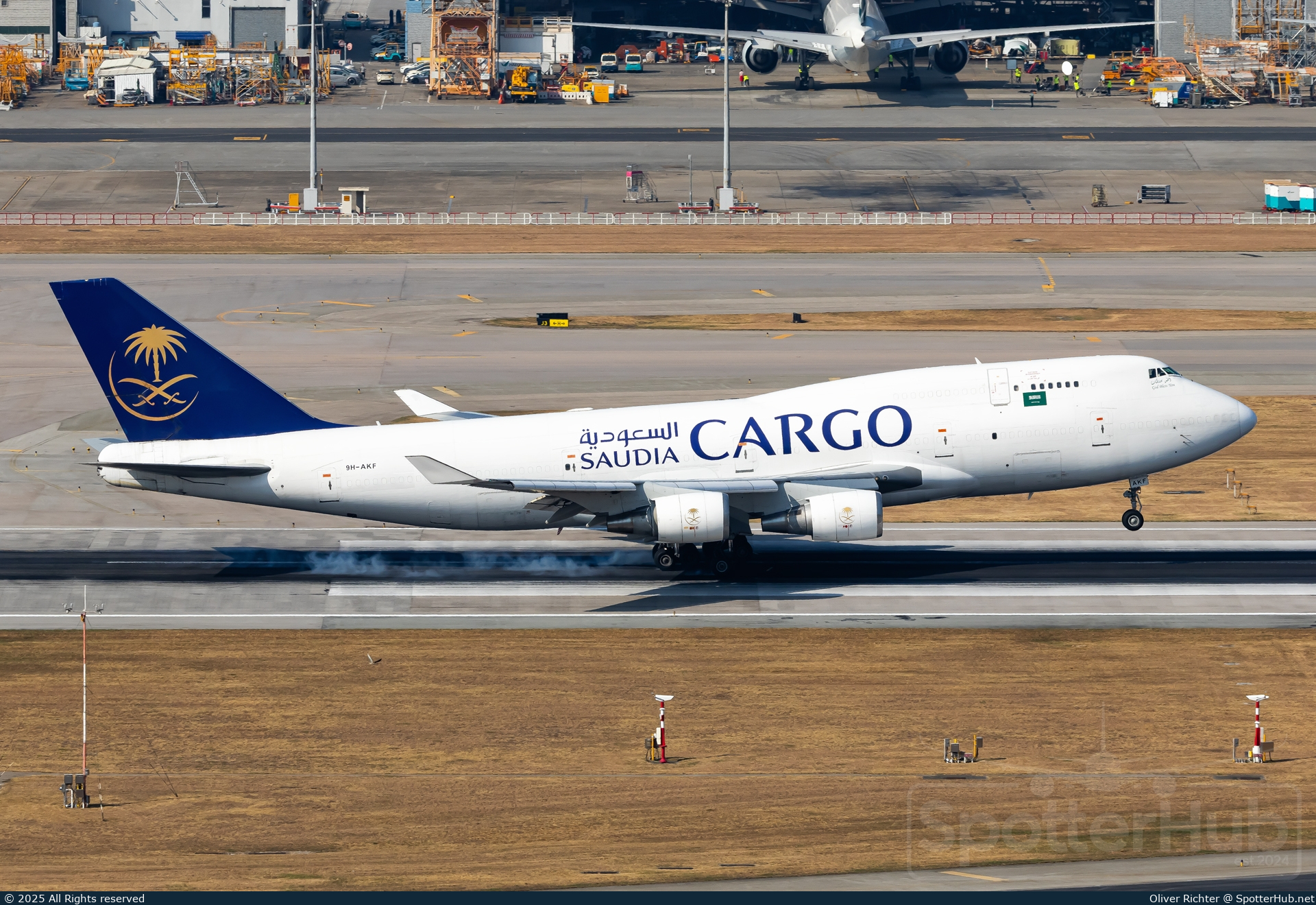 Photo of 9H-AKF - Boeing 747-45E(BDSF) operated by Saudia Cargo (opb Air Atlanta Europe)
