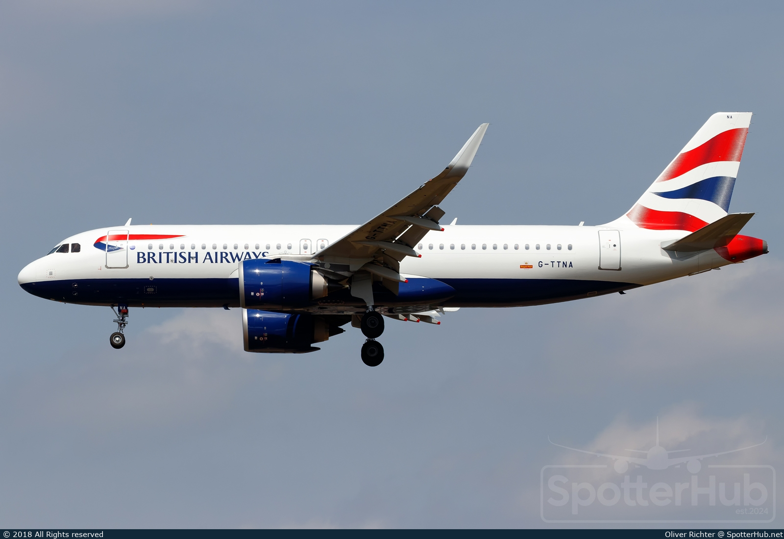 Photo of G-TTNA - Airbus A320-251N operated by British Airways