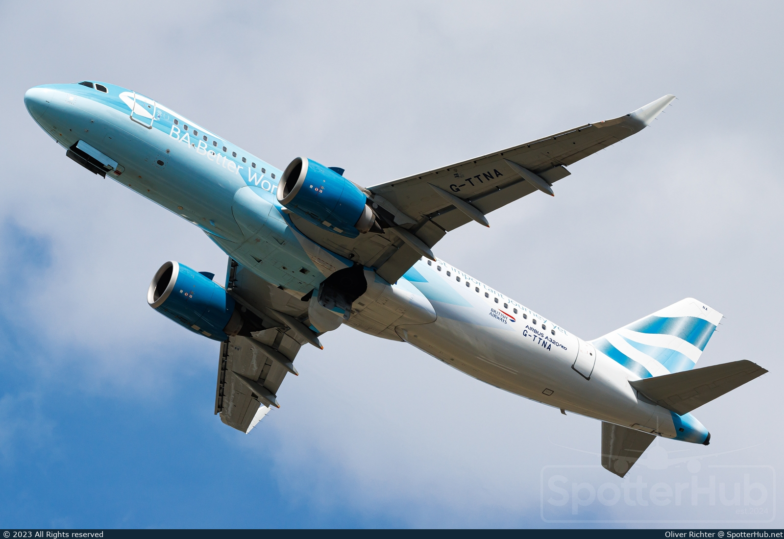 Photo of G-TTNA - Airbus A320-251N operated by British Airways