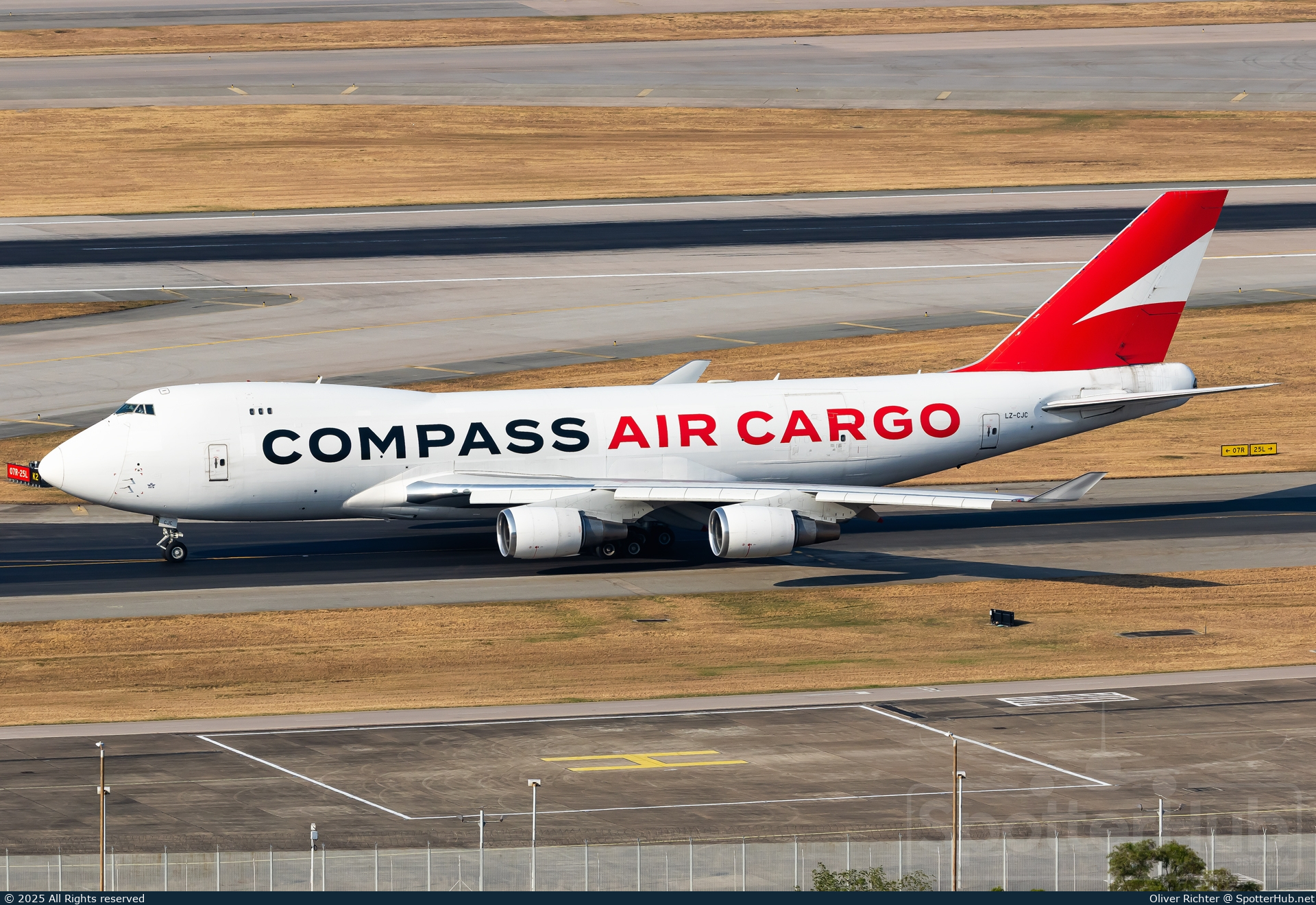Photo of LZ-CJC - Boeing 747-428F(ER) operated by Compass Air Cargo