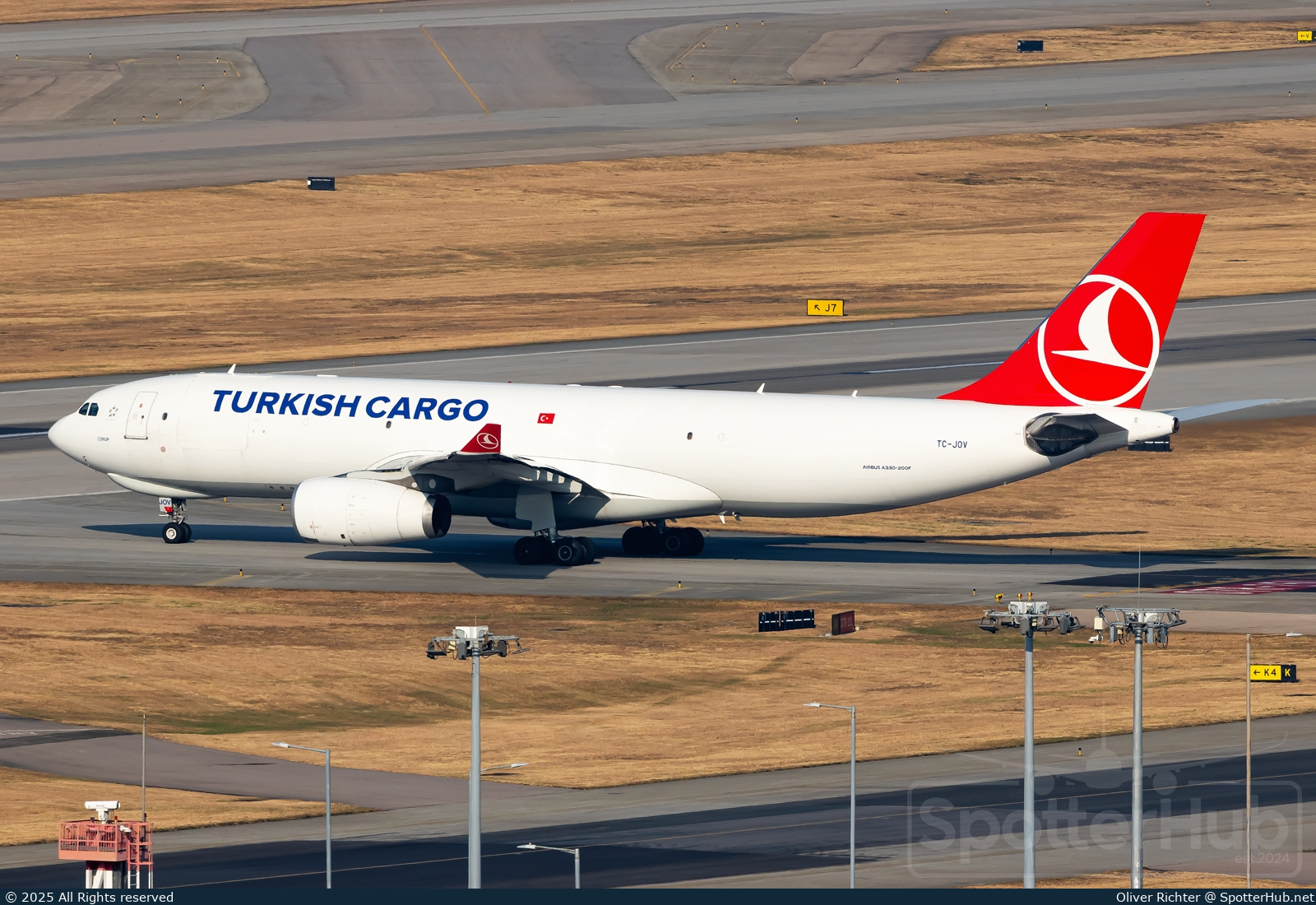 Photo of TC-JOV - Airbus A330-243F operated by Turkish Airlines Cargo