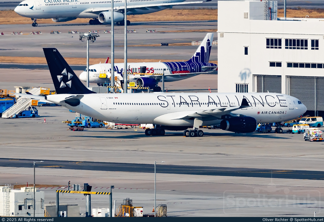 Photo of C-GEGP - Airbus A330-343 operated by Air Canada