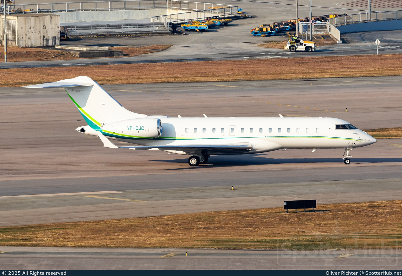 Photo of VP-CJC - Bombardier Global 6000 operated by TAG Aviation Asia