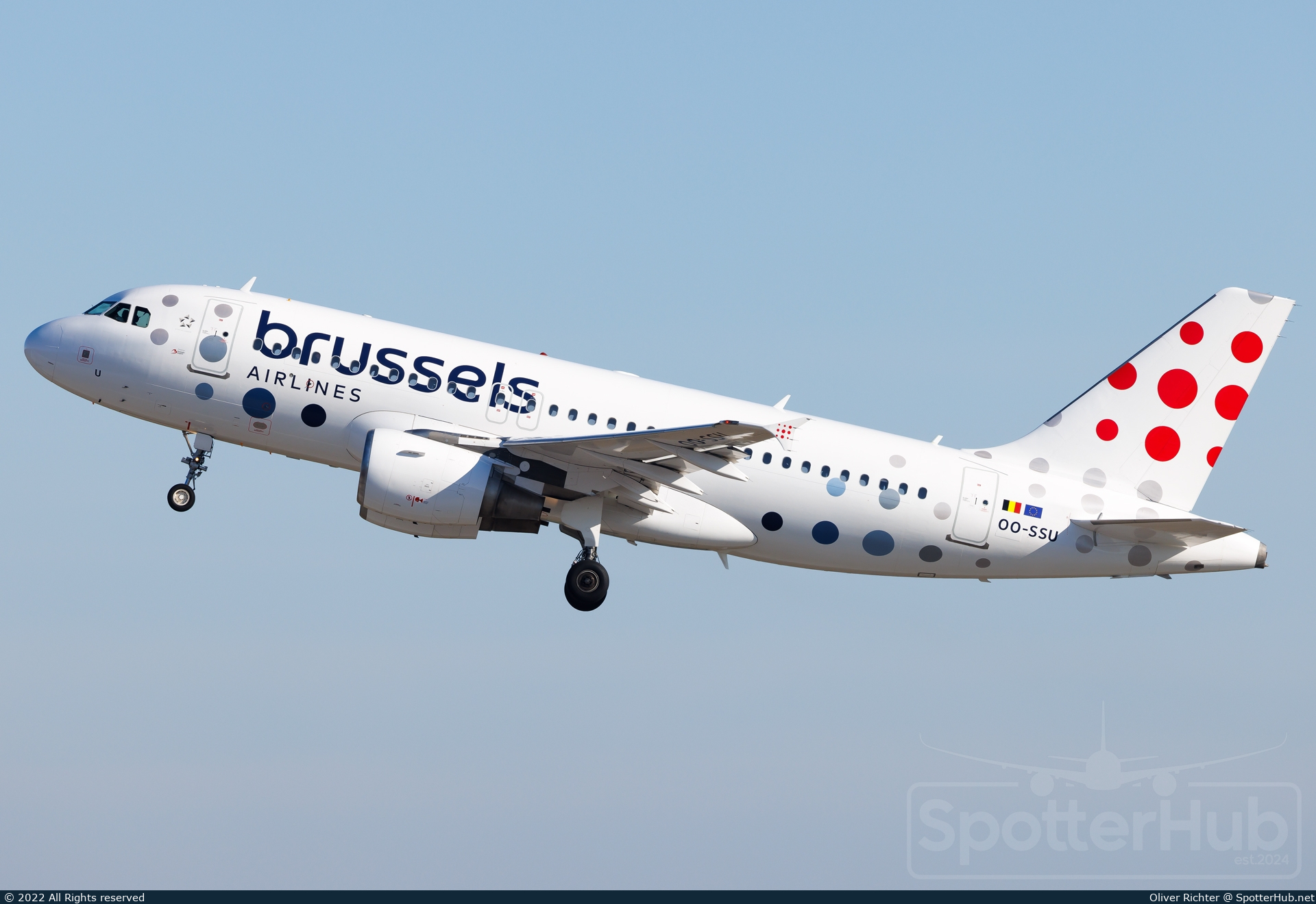 Photo of OO-SSU - Airbus A319-111 operated by Brussels Airlines