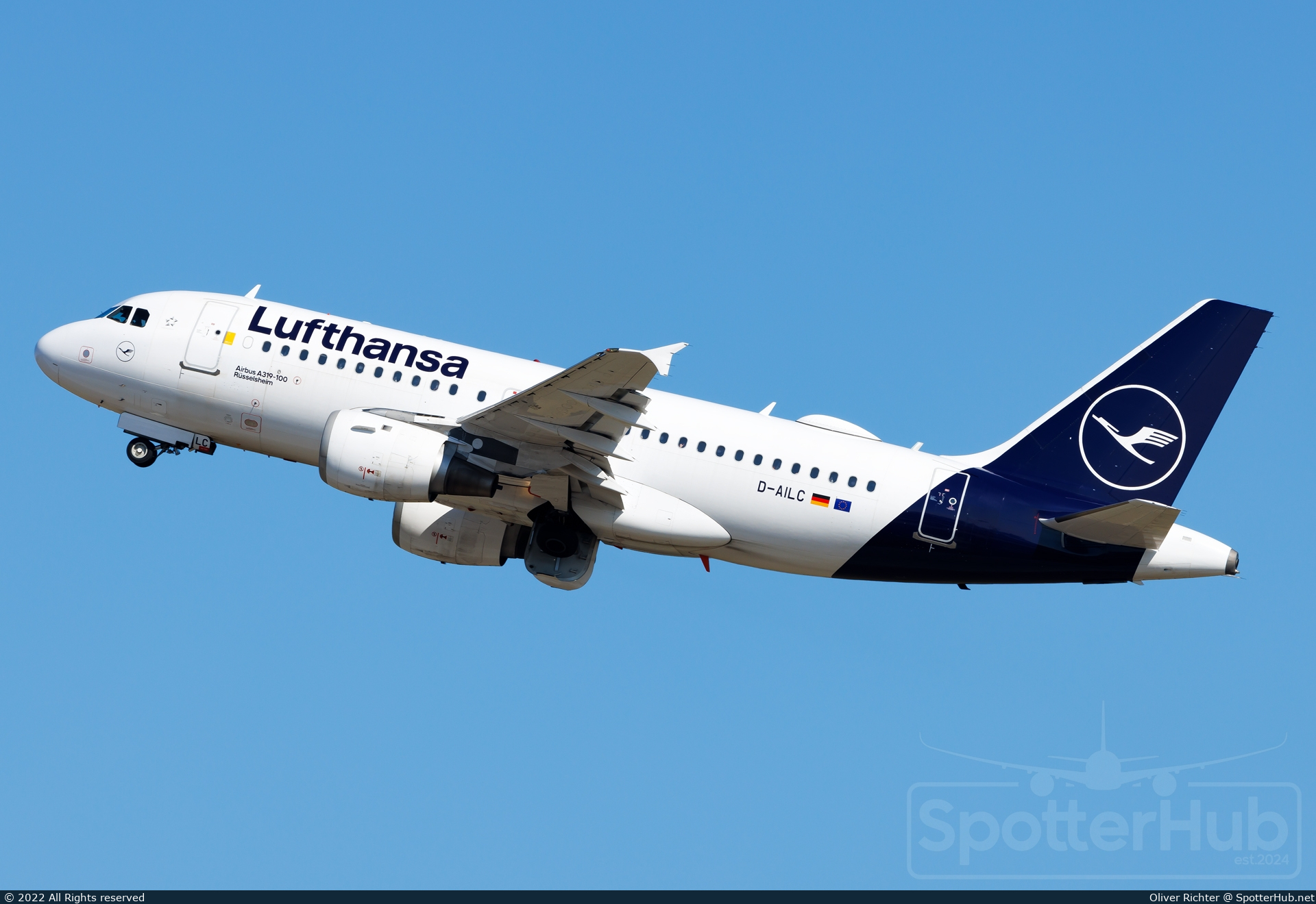 Photo of D-AILC - Airbus A319-114 operated by Lufthansa