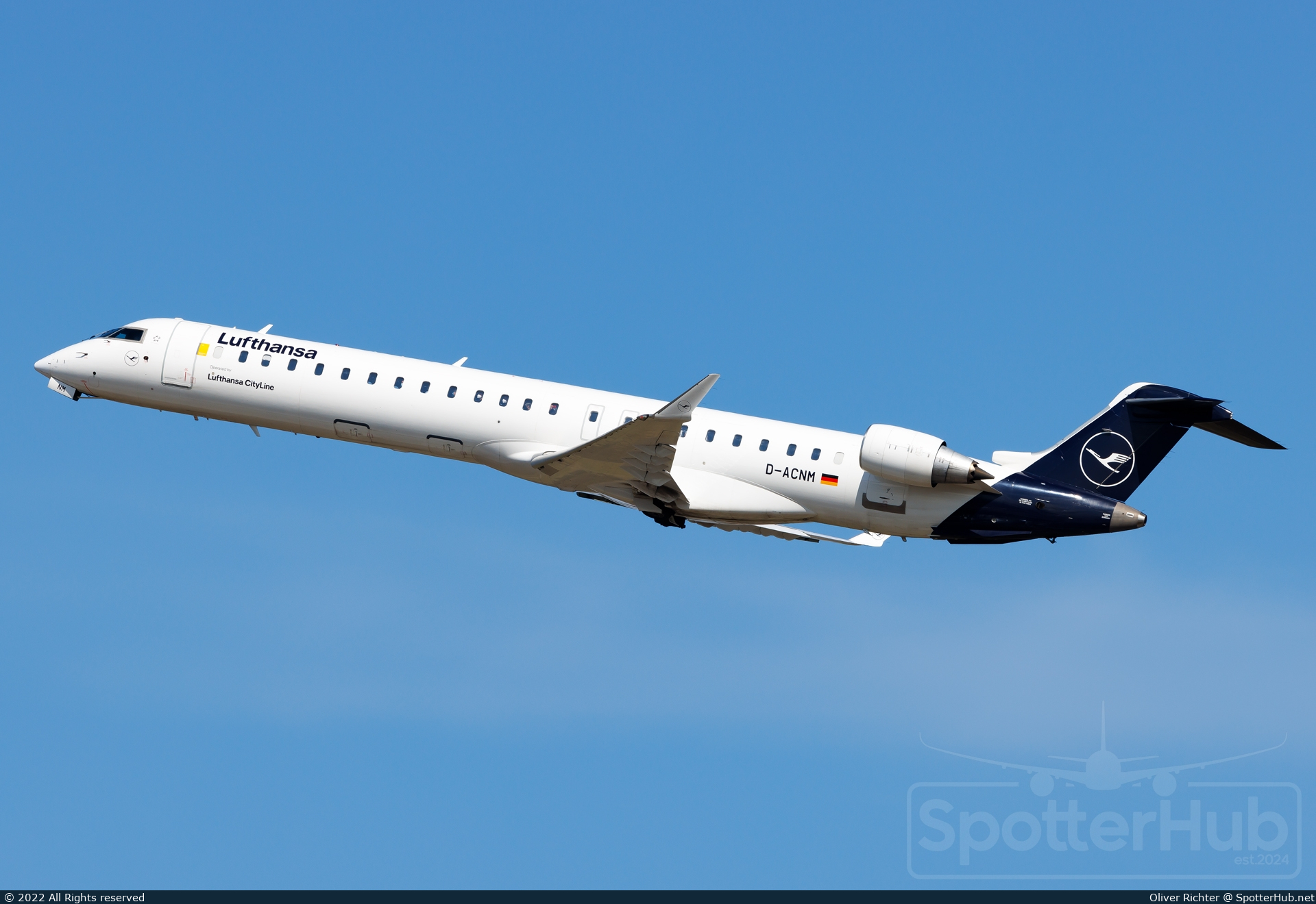 Photo of D-ACNM - Bombardier CRJ-900LR operated by Lufthansa CityLine