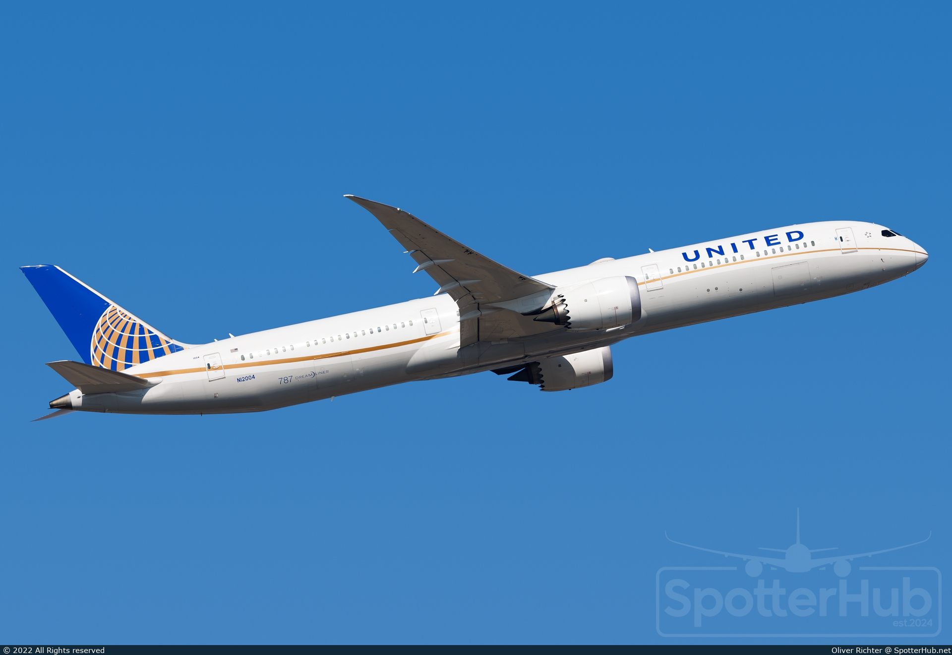 Photo of N12004 - Boeing 787-10 Dreamliner operated by United Airlines