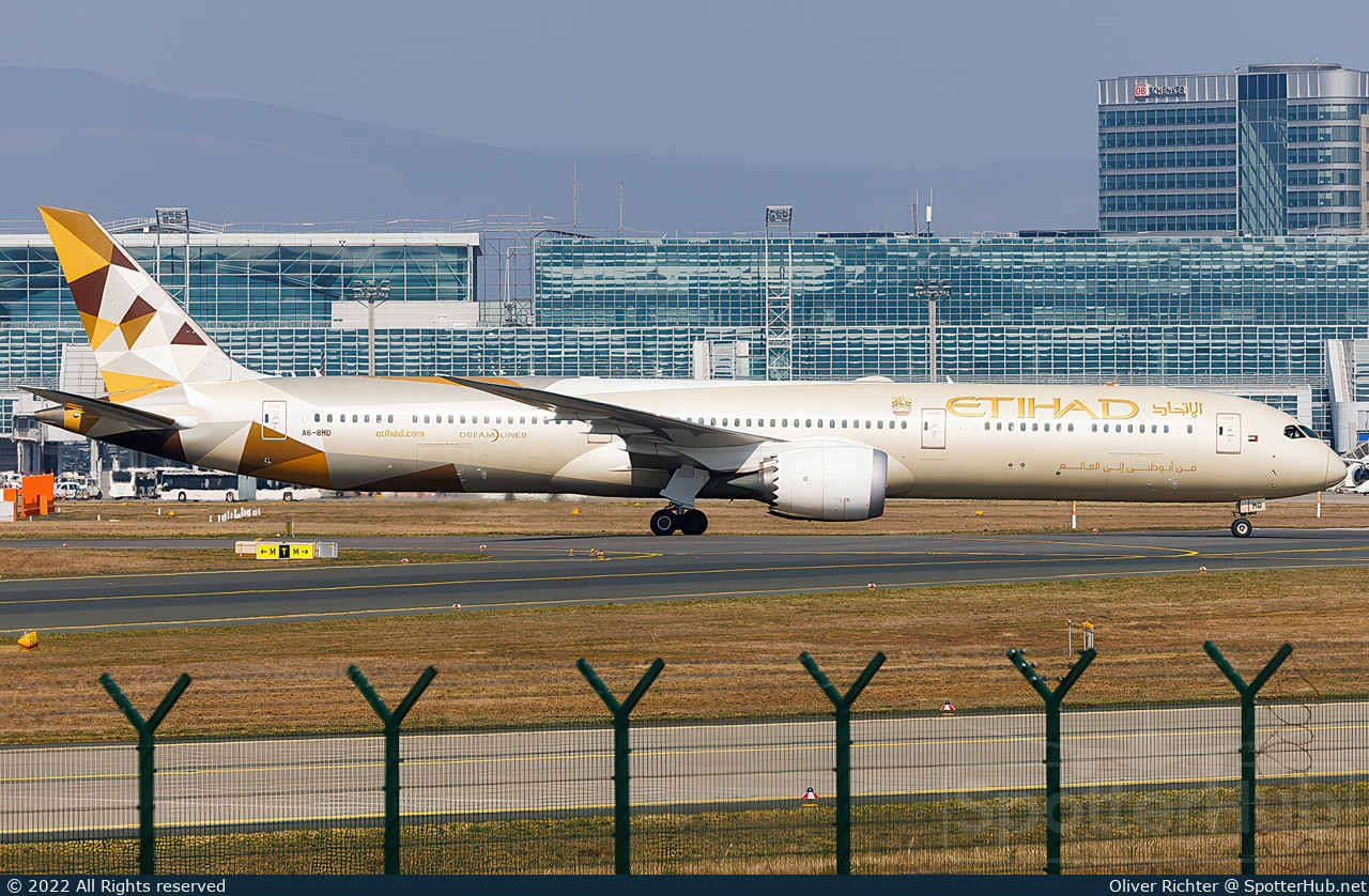 Photo of A6-BMD - Boeing 787-10 Dreamliner operated by Etihad Airways