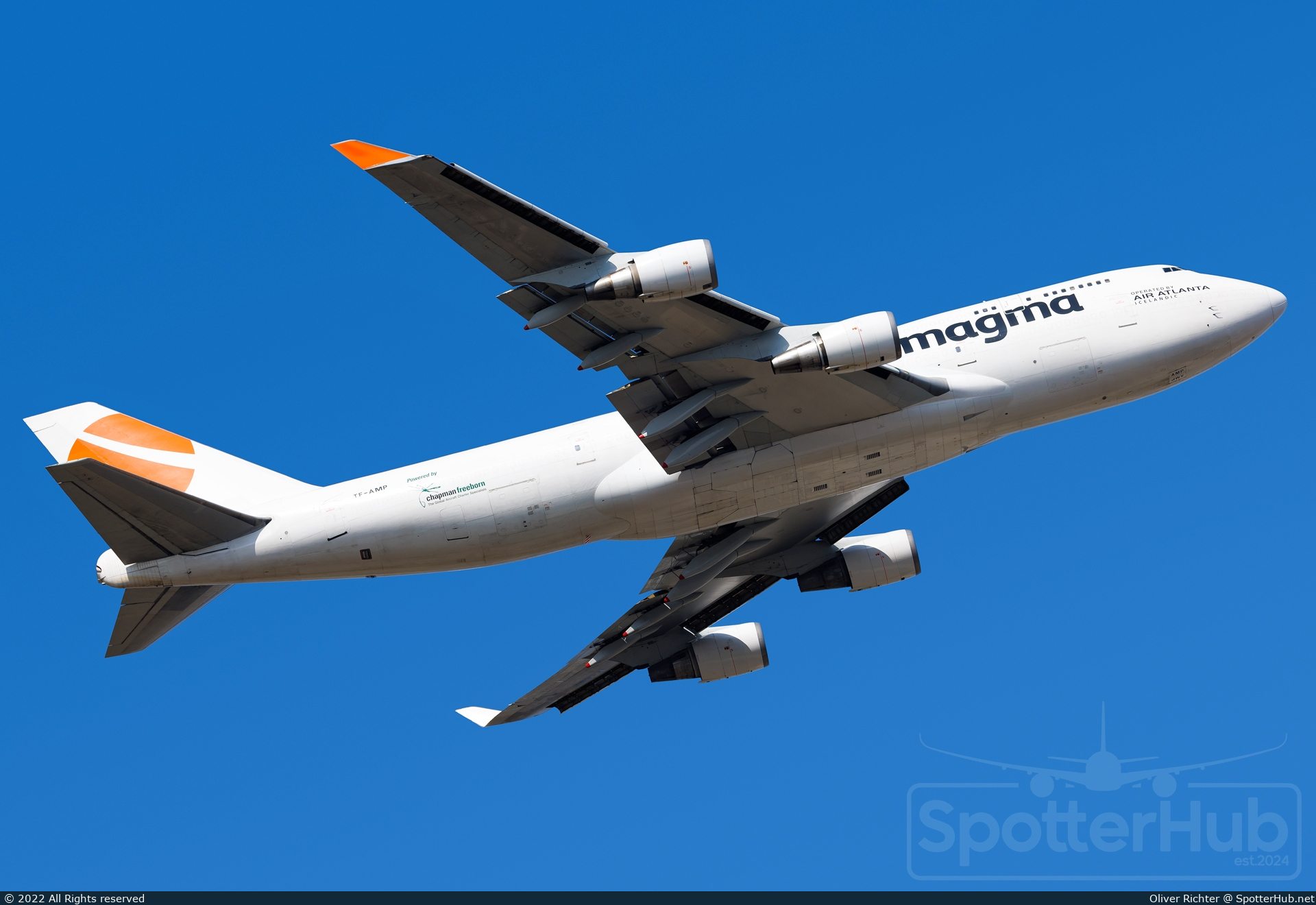 Photo of TF-AMP - Boeing 747-481(BCF) operated by Magma Aviation (opb Air Atlanta Icelandic)