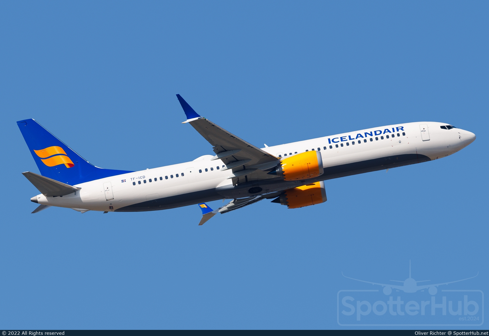 Photo of TF-ICD - Boeing 737 MAX 9 operated by Icelandair