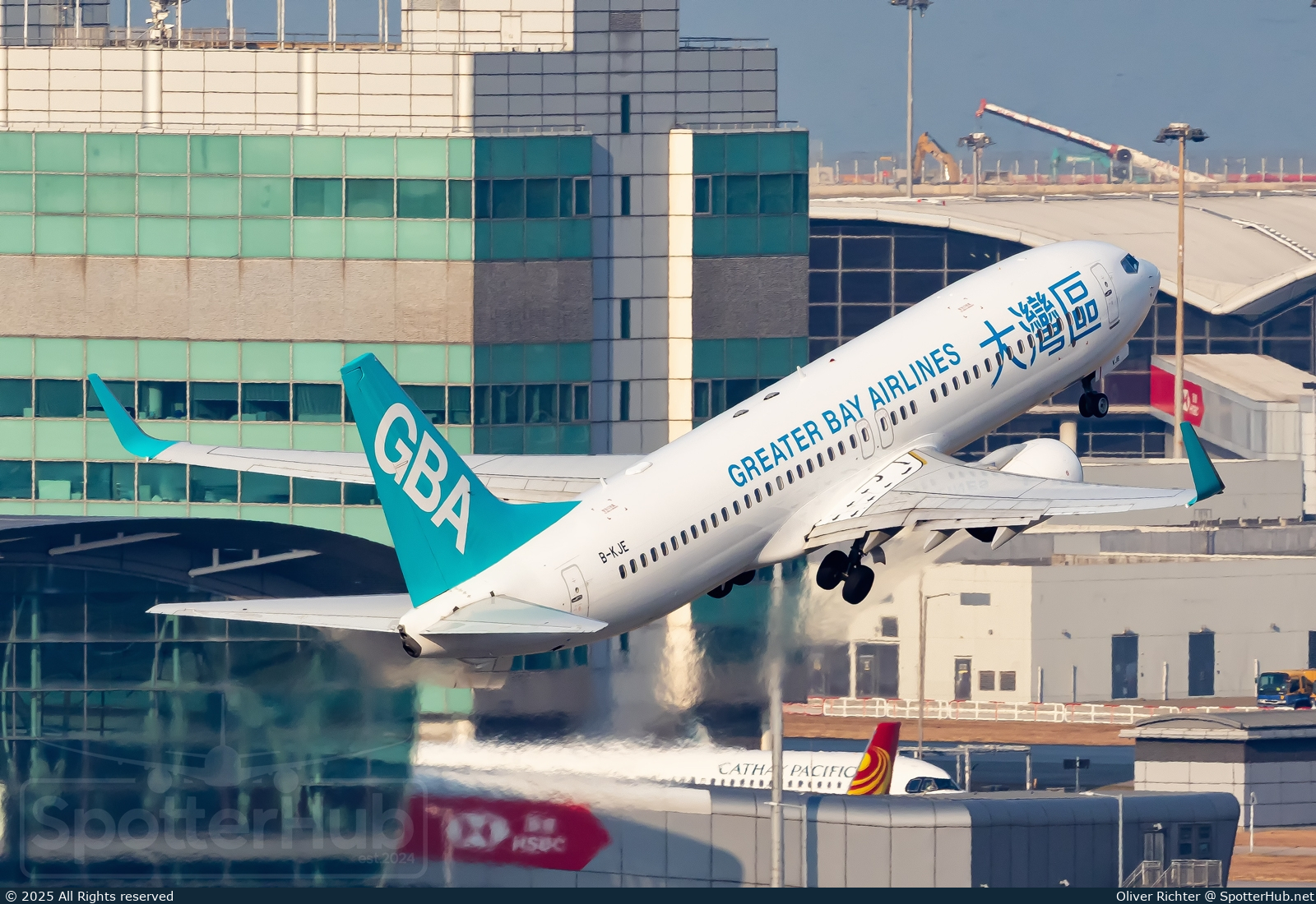 Photo of B-KJE - Boeing 737-83Z operated by Greater Bay Airlines