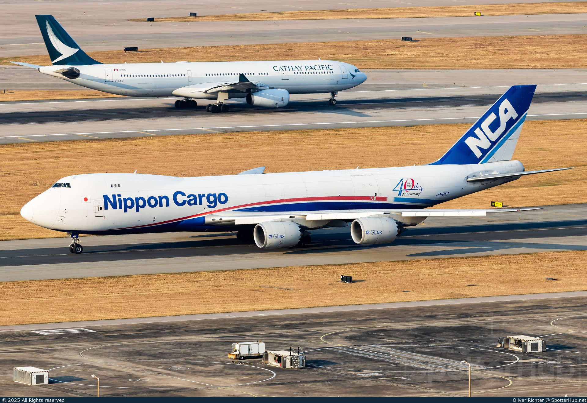 Photo of JA18KZ - Boeing 747-8KZF operated by Nippon Cargo Airlines
