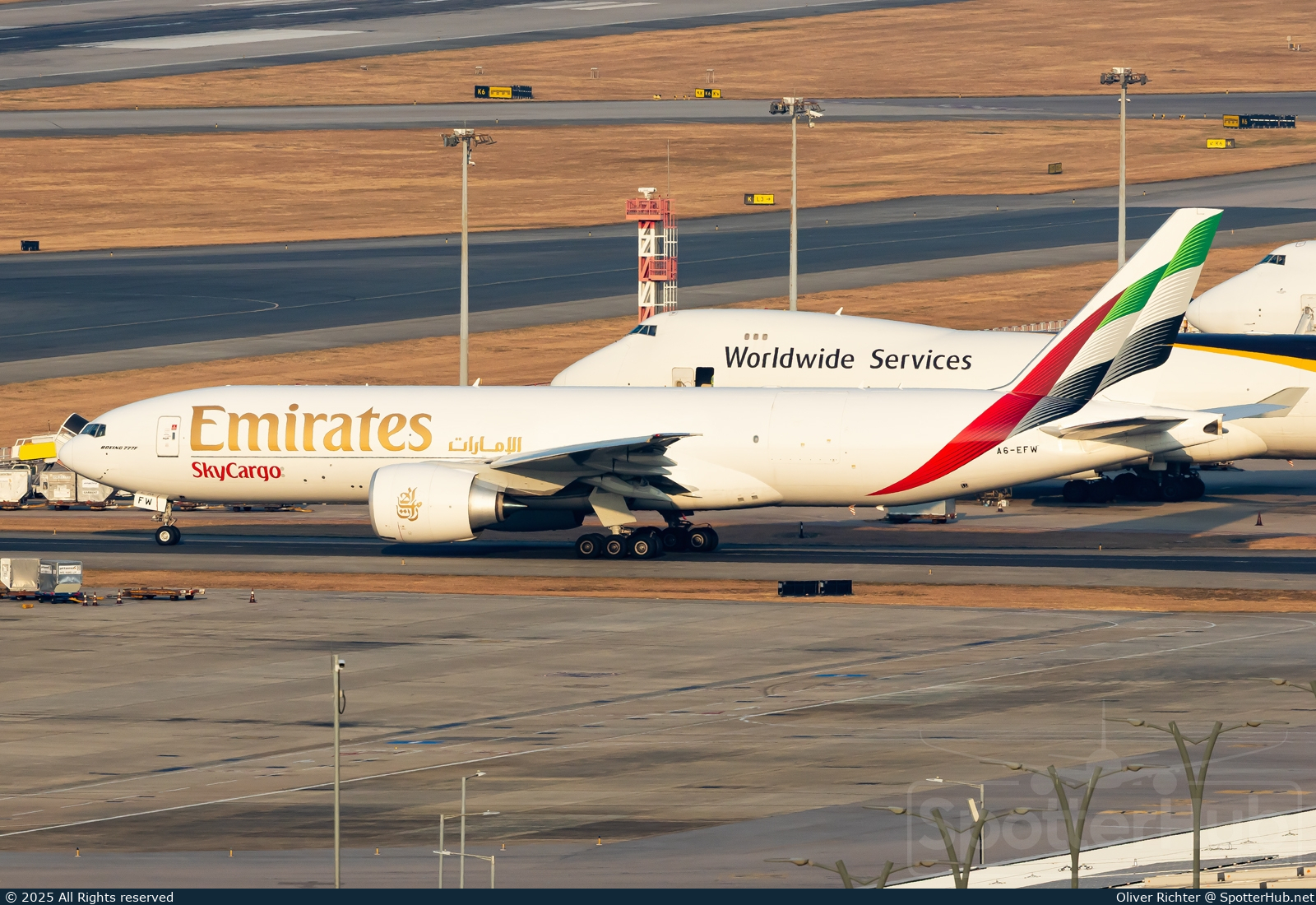 Photo of A6-EFW - Boeing 777-F operated by Emirates SkyCargo