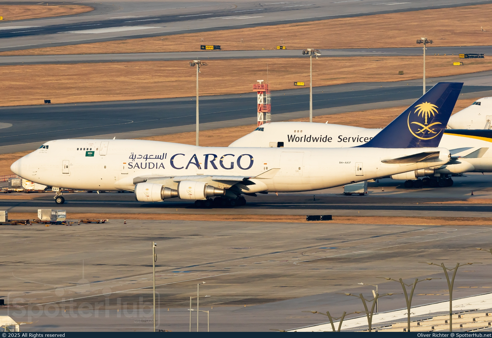 Photo of 9H-AKF - Boeing 747-45E(BDSF) operated by Saudia Cargo (opb Air Atlanta Europe)