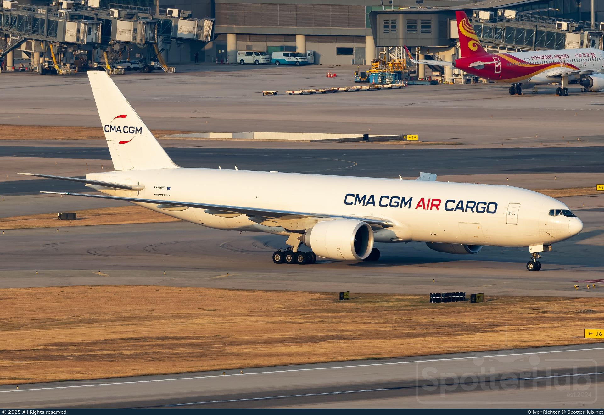 Photo of F-HMRF - Boeing 777-F operated by CMA CGM Air Cargo