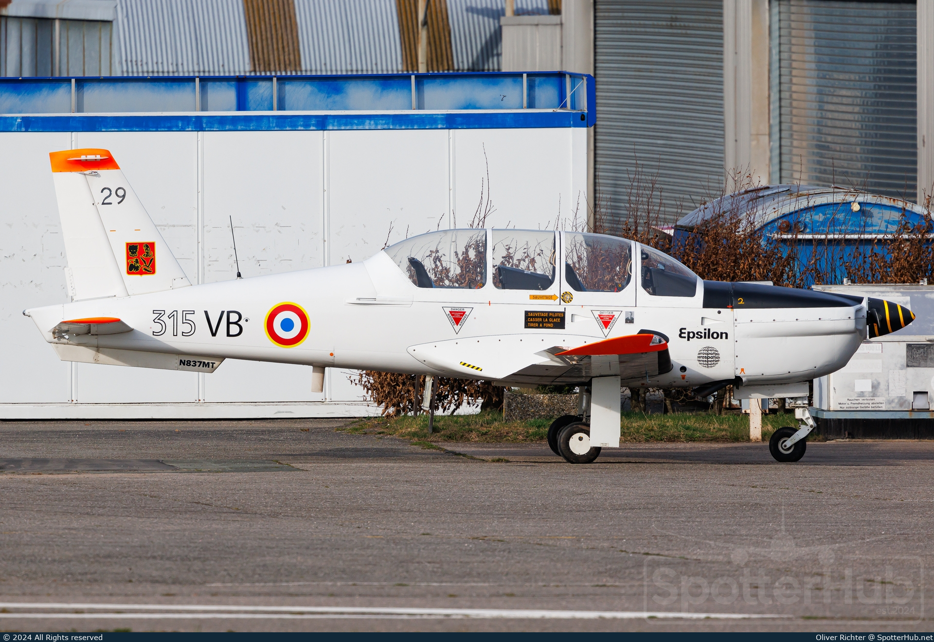 Photo of N837MT - SOCATA TB-30 Epsilon operated by Private