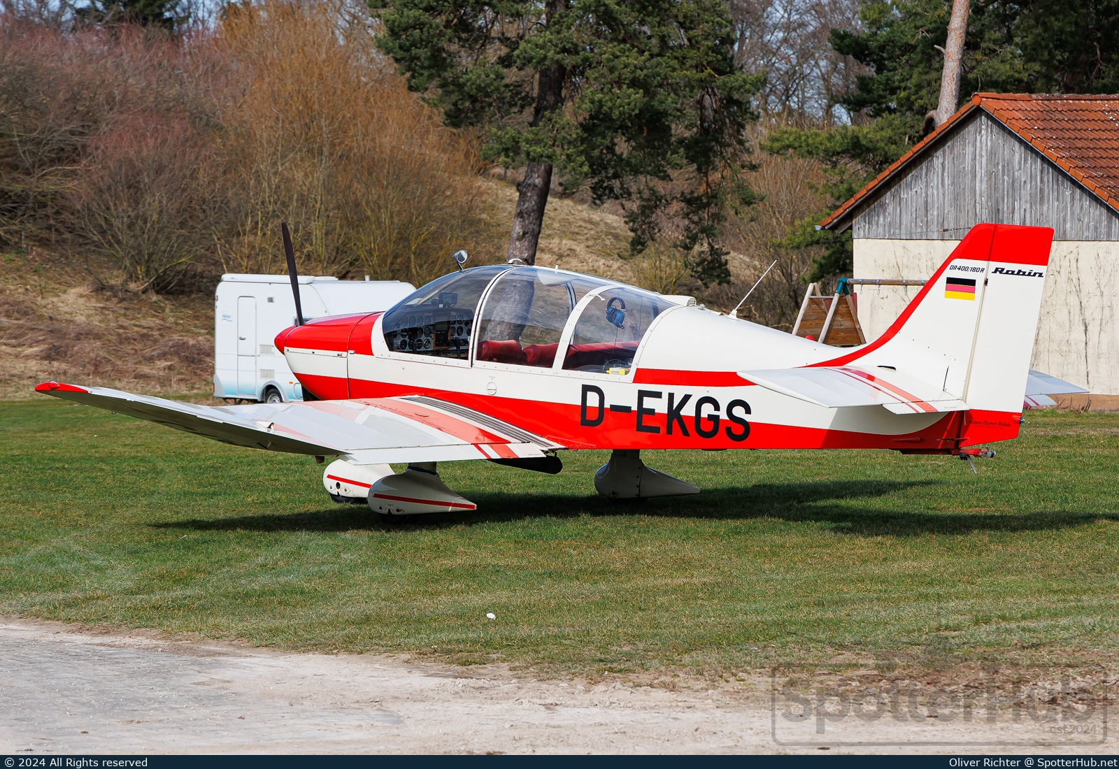 Photo of D-EKGS - Robin DR400/180R Remorqueur operated by Aeroclub Greding