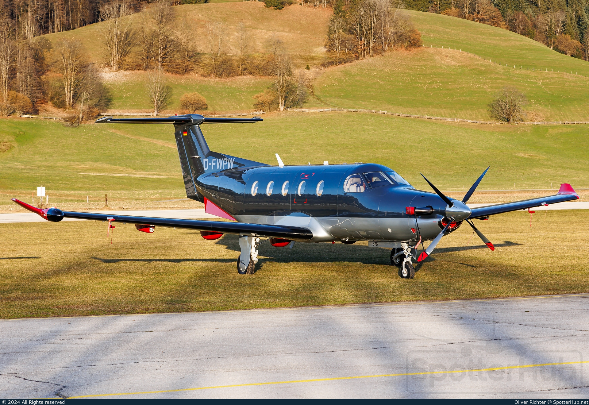 Photo of D-FWPW - Pilatus PC-12/47 operated by FSM Flugschule Marl