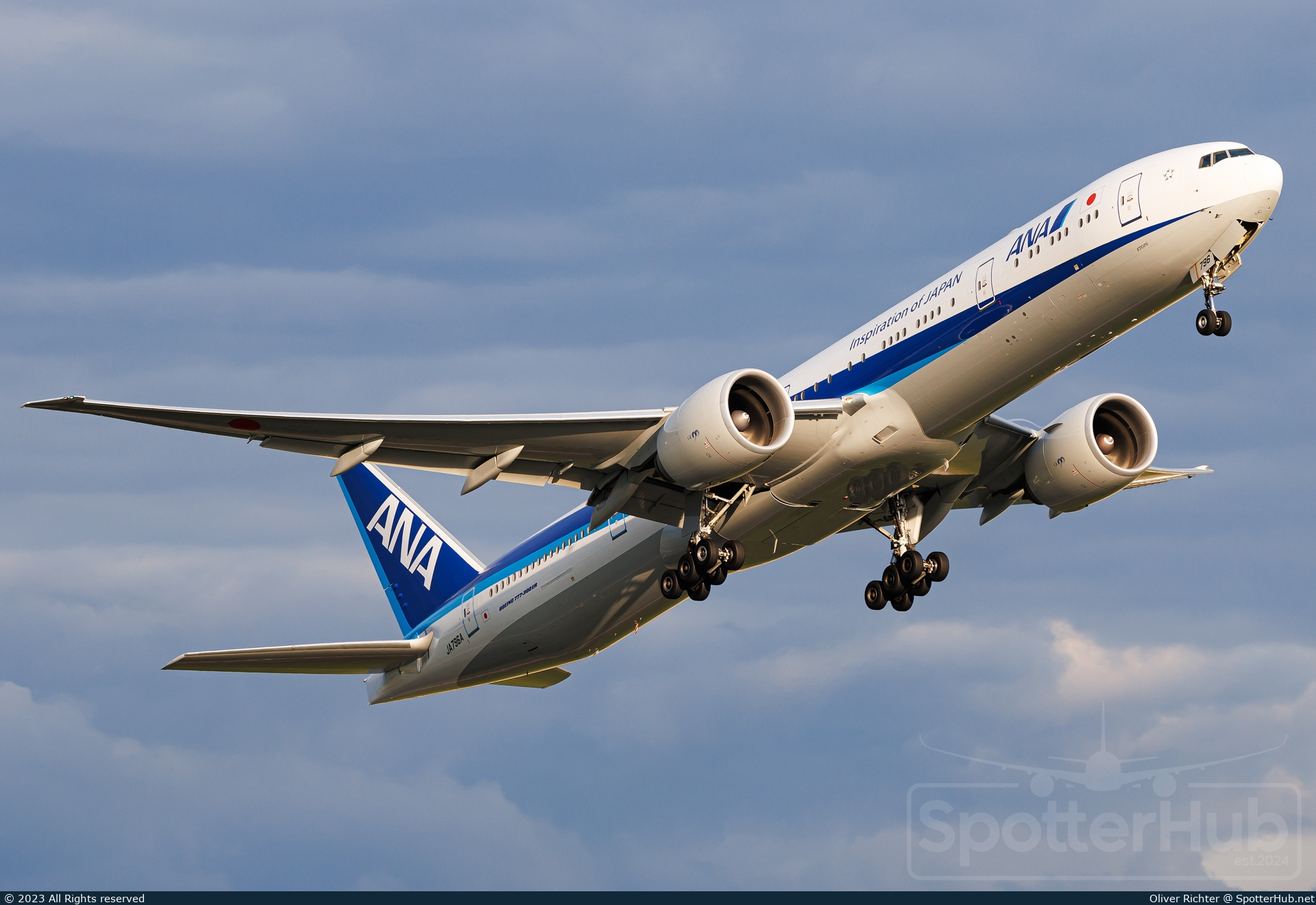 Photo of JA796A - Boeing 777-300(ER) operated by ANA All Nippon Airways