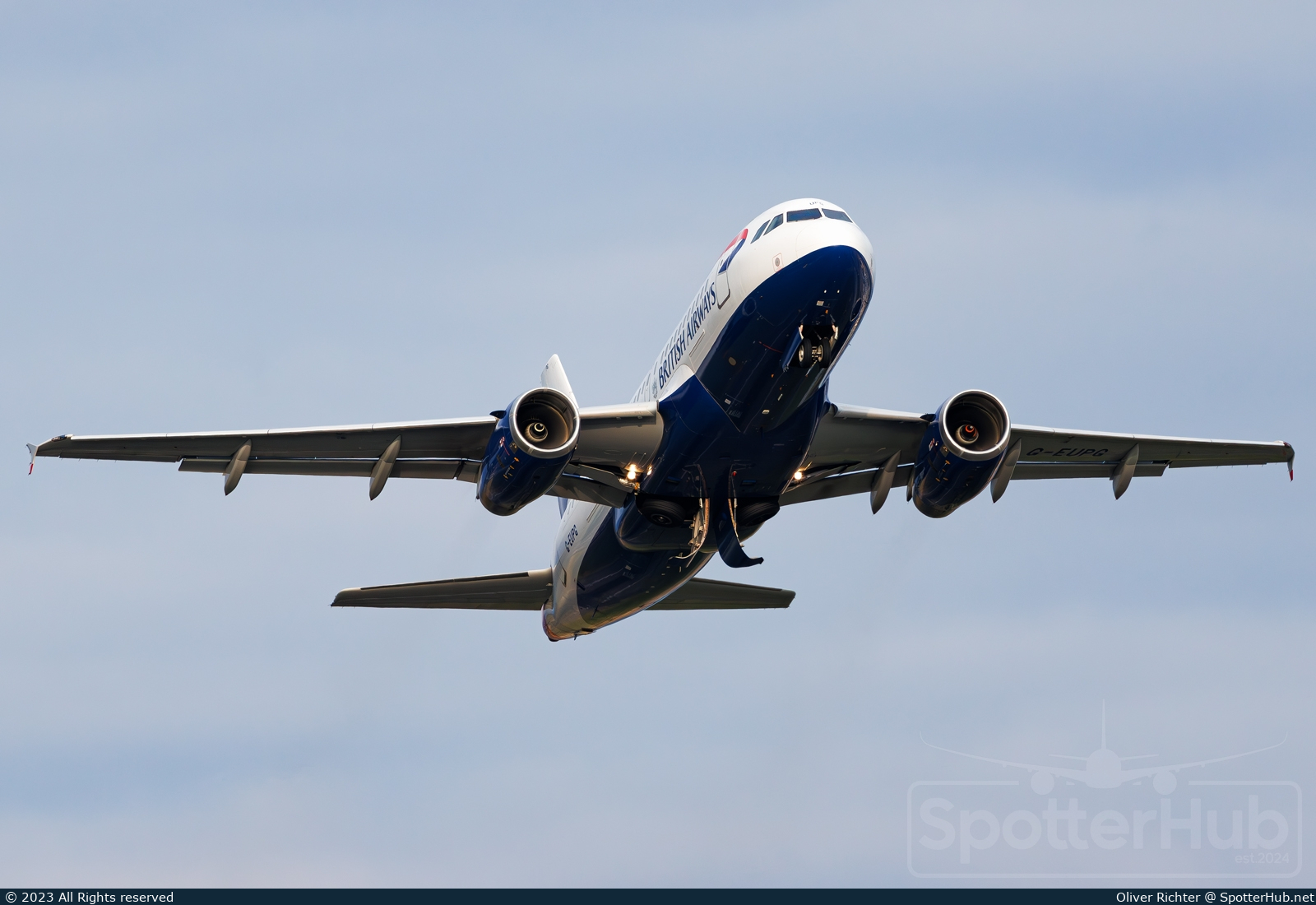 Photo of G-EUPG - Airbus A319-131 operated by British Airways
