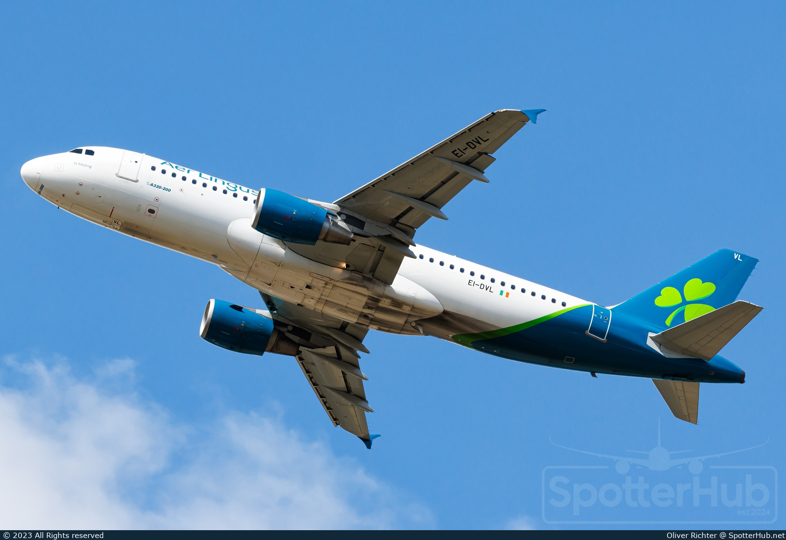 Photo of EI-DVL - Airbus A320-214 operated by Aer Lingus