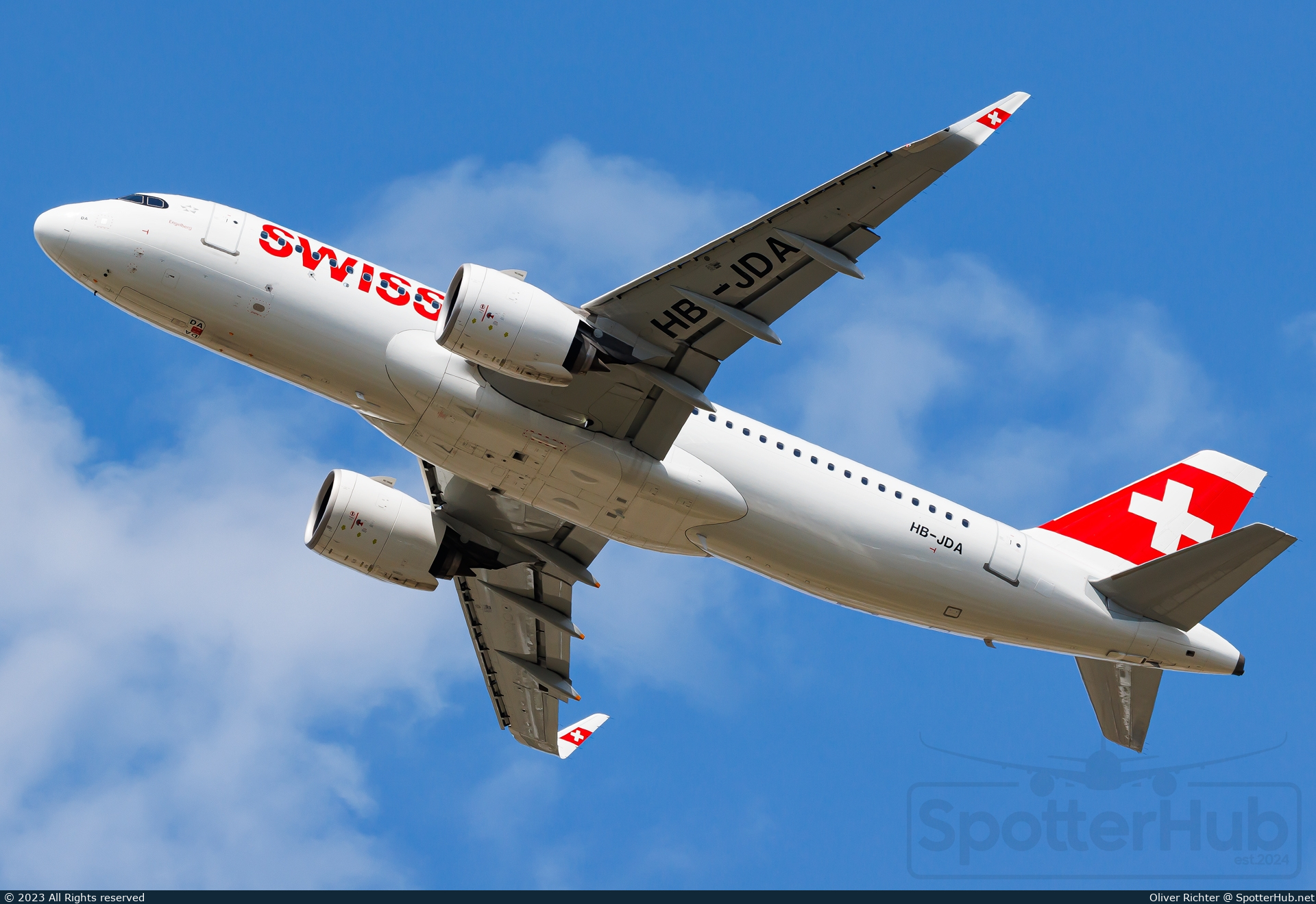 Photo of HB-JDA - Airbus A320-271N operated by Swiss International Air Lines