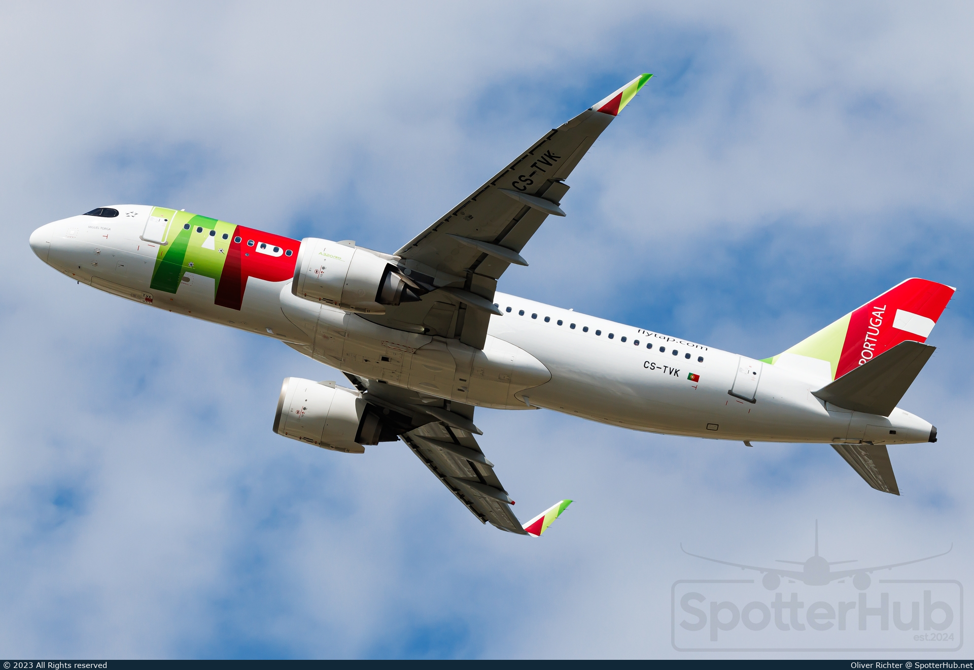 Photo of CS-TVK - Airbus A320-251N operated by TAP Air Portugal