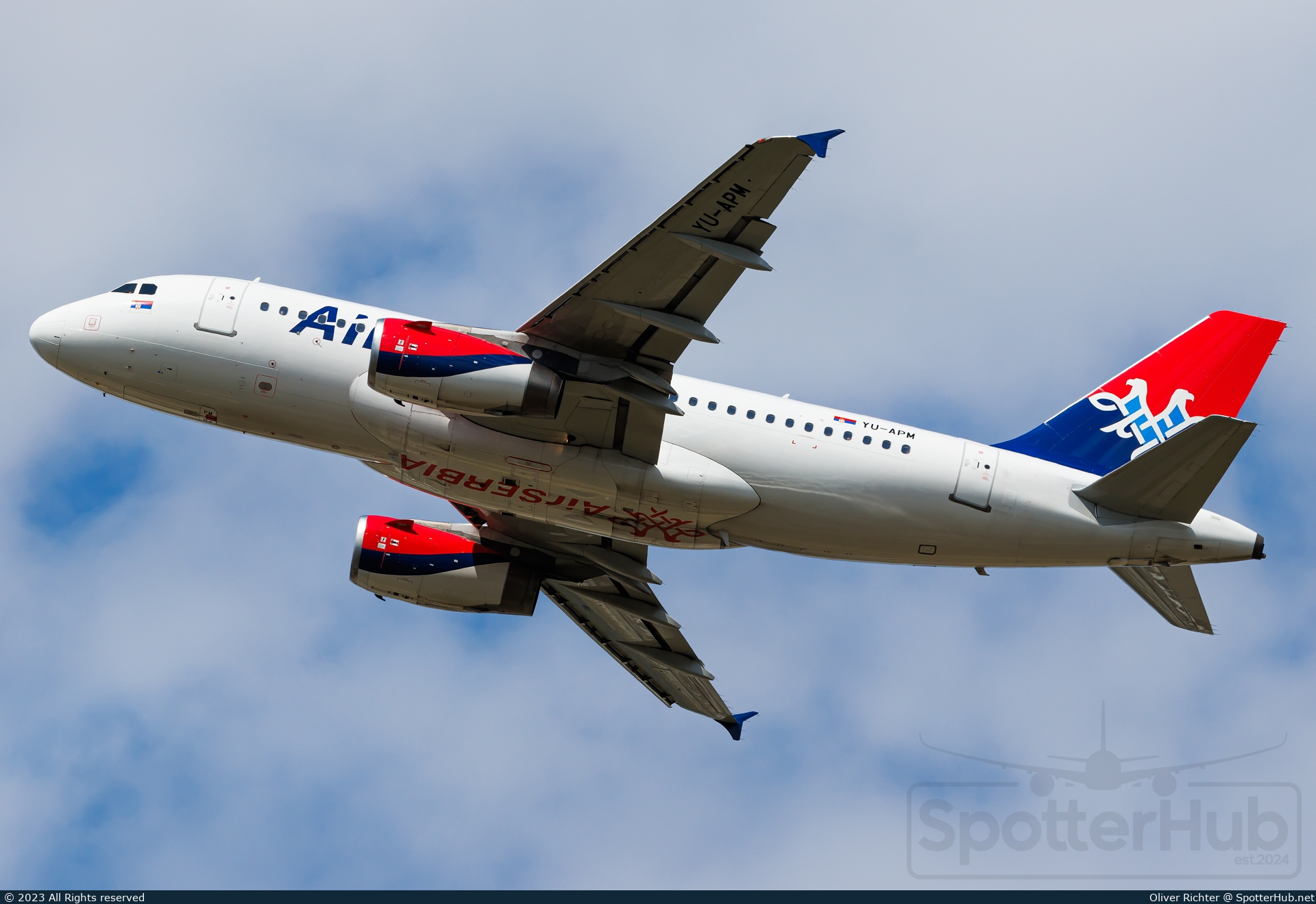 Photo of YU-APM - Airbus A319-132 operated by Air Serbia