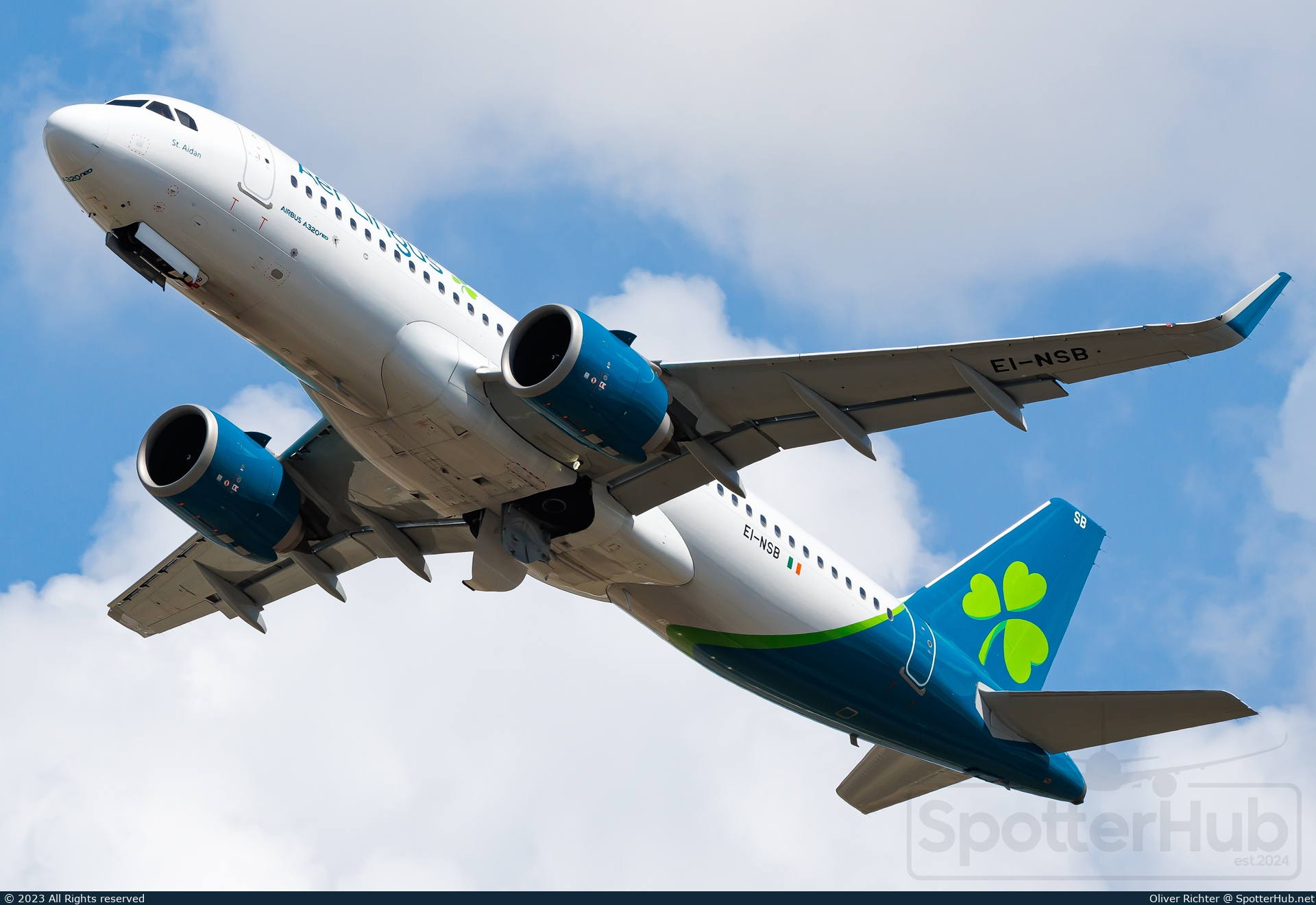 Photo of EI-NSB - Airbus A320-251N operated by Aer Lingus